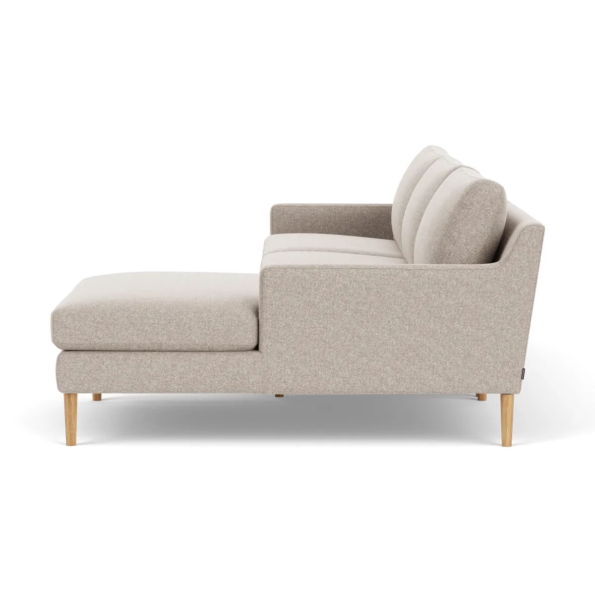 Astha Fabric Right Chaise Sofa