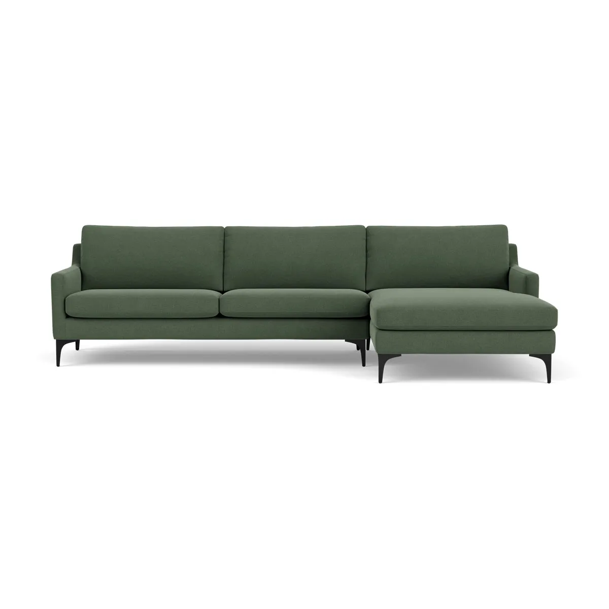 Astha Fabric Right Chaise Sofa