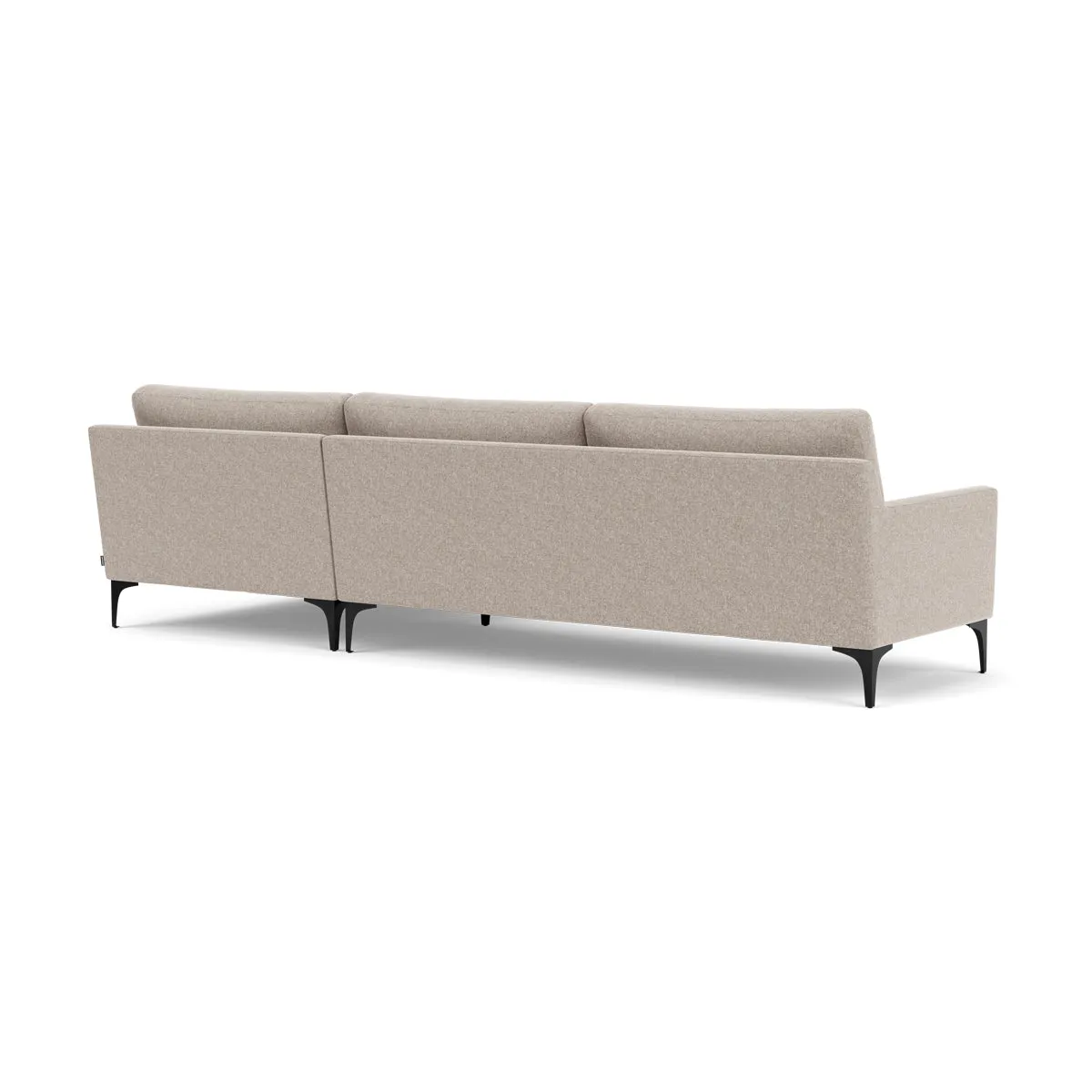Astha Fabric Right Chaise Sofa