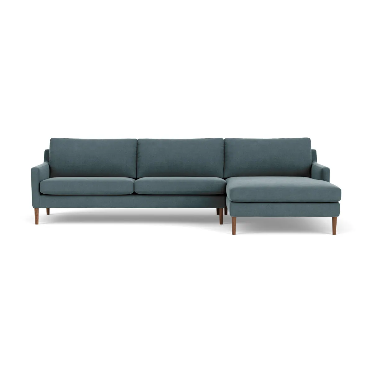 Astha Fabric Right Chaise Sofa