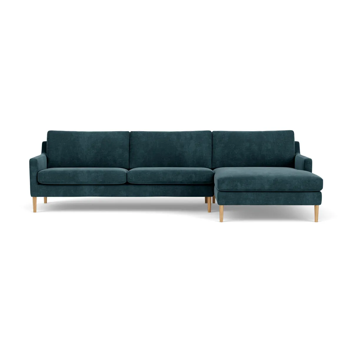 Astha Fabric Right Chaise Sofa