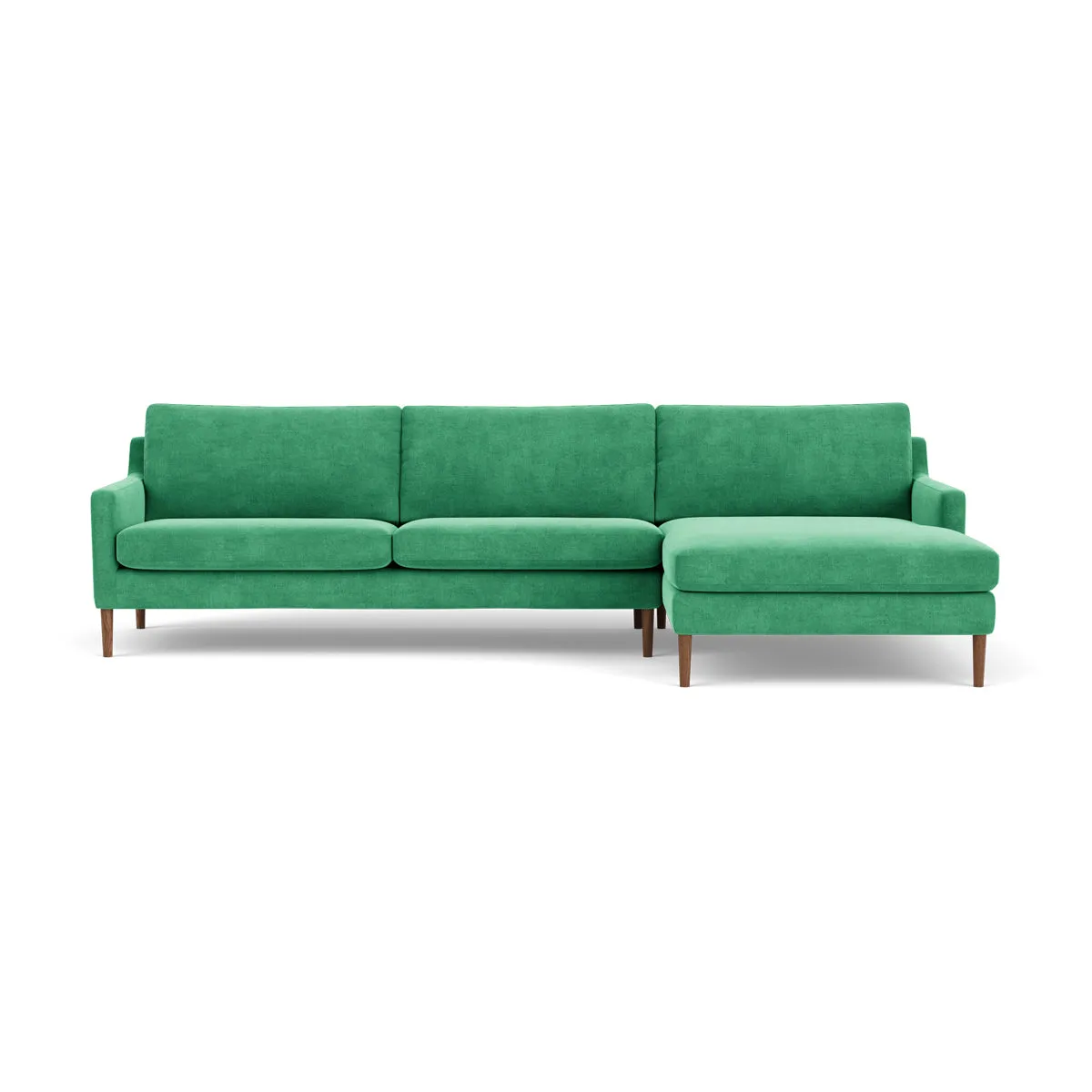 Astha Fabric Right Chaise Sofa