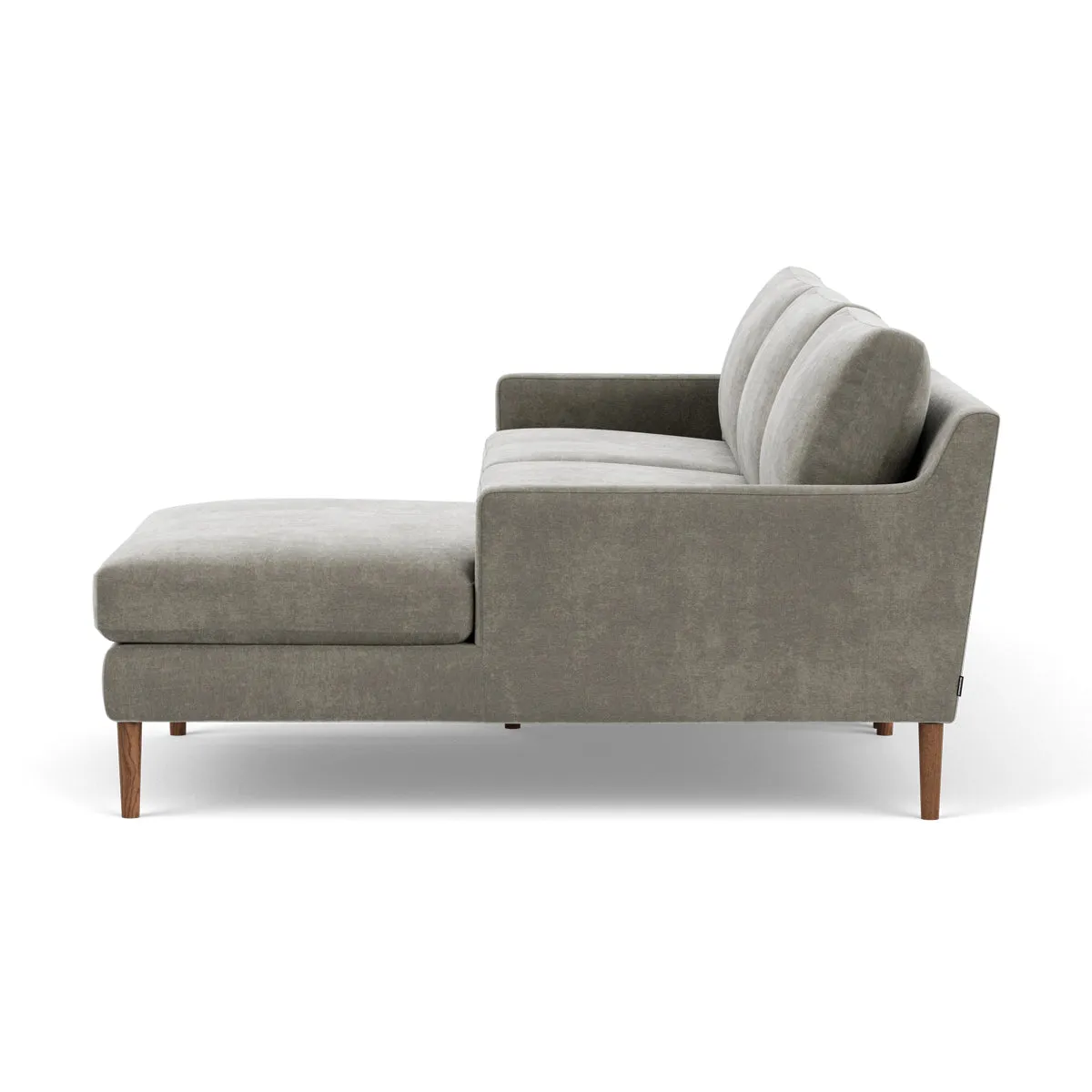 Astha Fabric Right Chaise Sofa