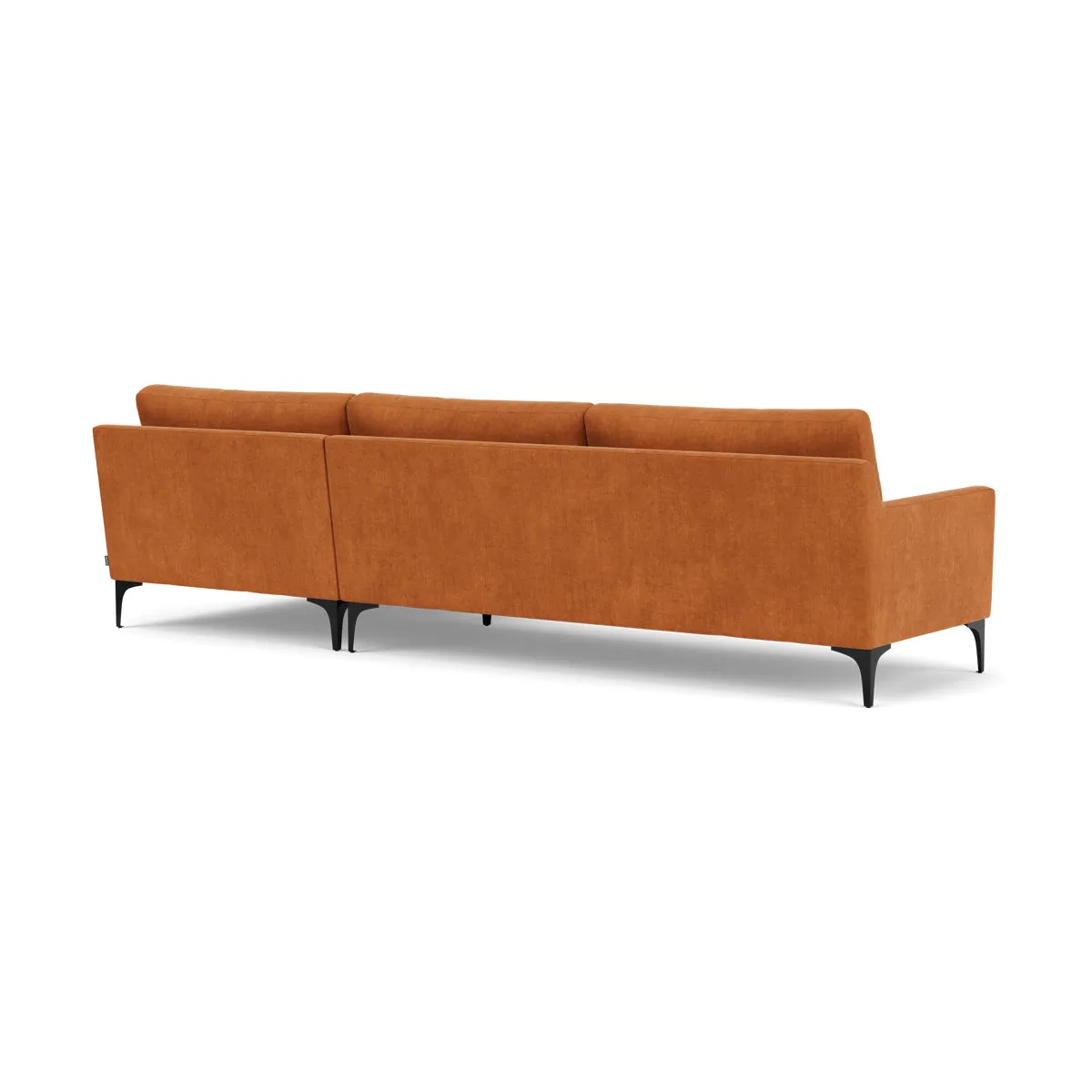 Astha Fabric Right Chaise Sofa