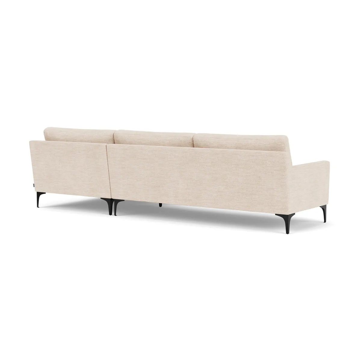 Astha Fabric Right Chaise Sofa