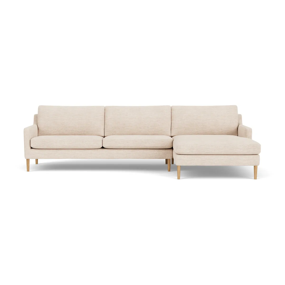 Astha Fabric Right Chaise Sofa