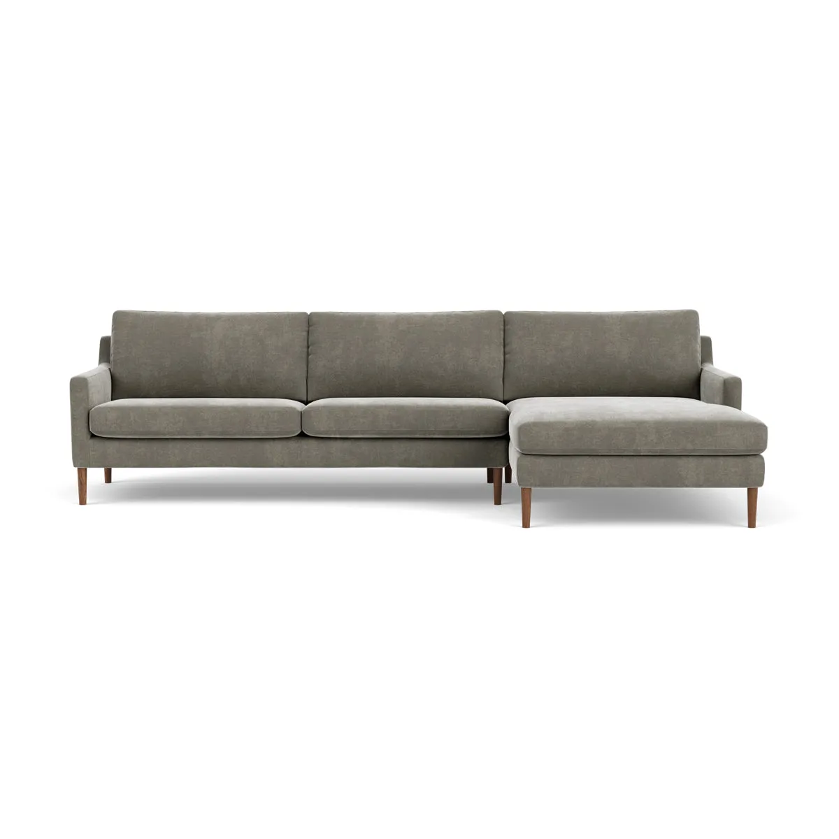 Astha Fabric Right Chaise Sofa