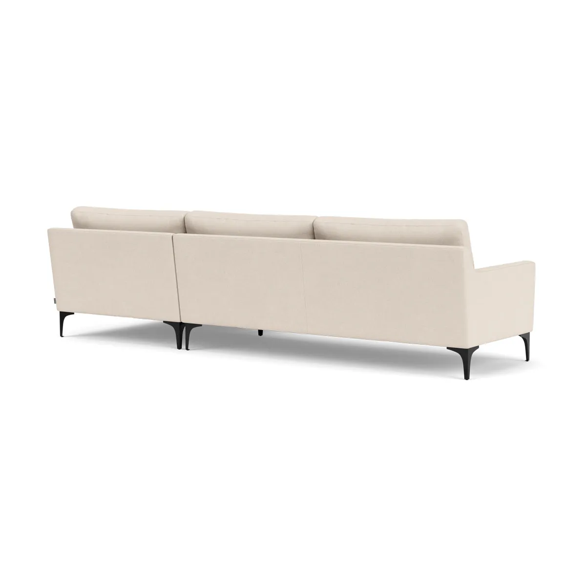 Astha Fabric Right Chaise Sofa