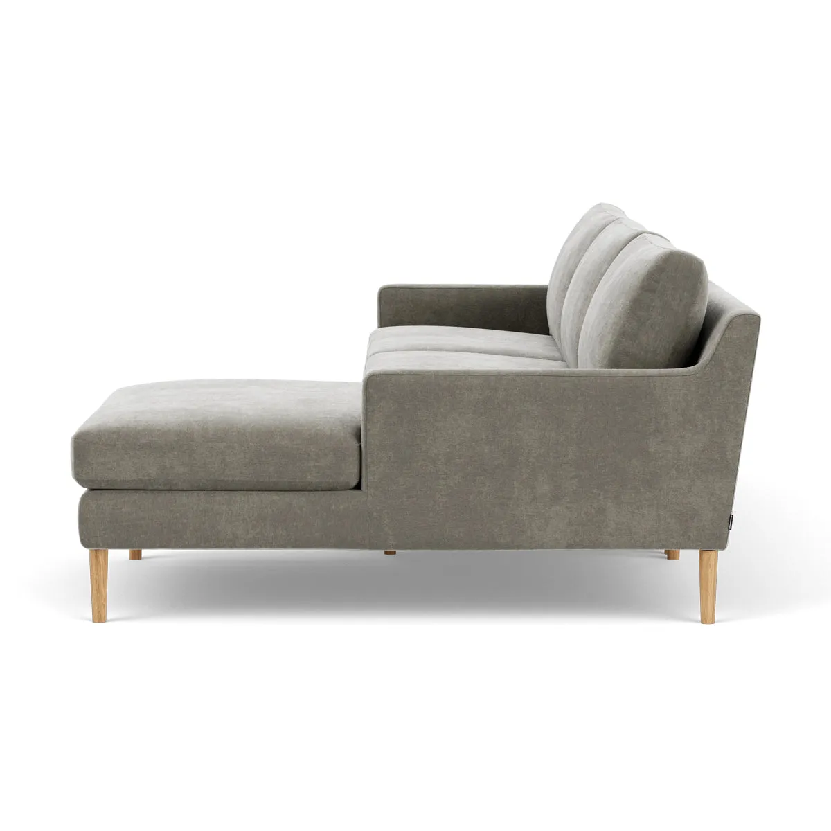 Astha Fabric Right Chaise Sofa