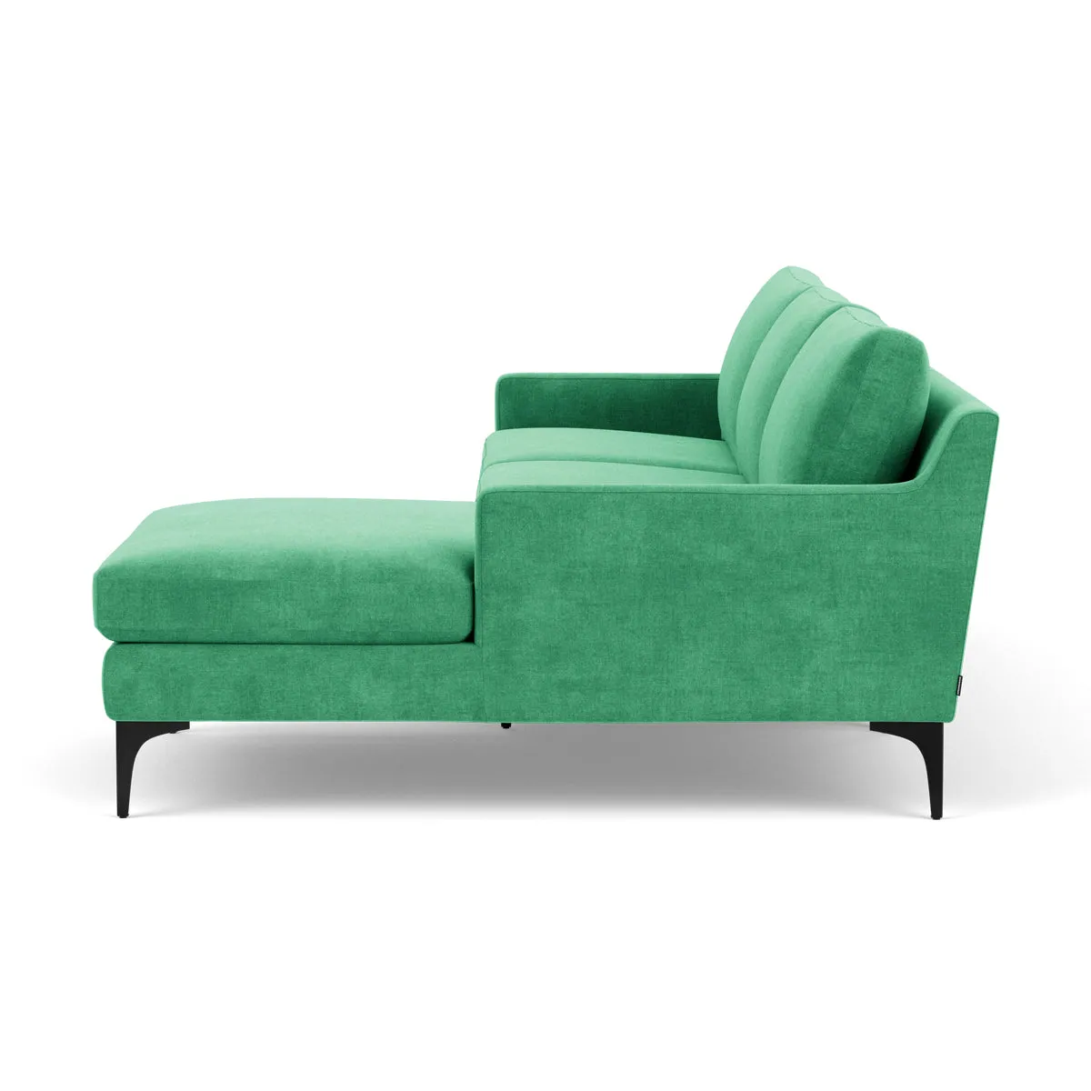 Astha Fabric Right Chaise Sofa