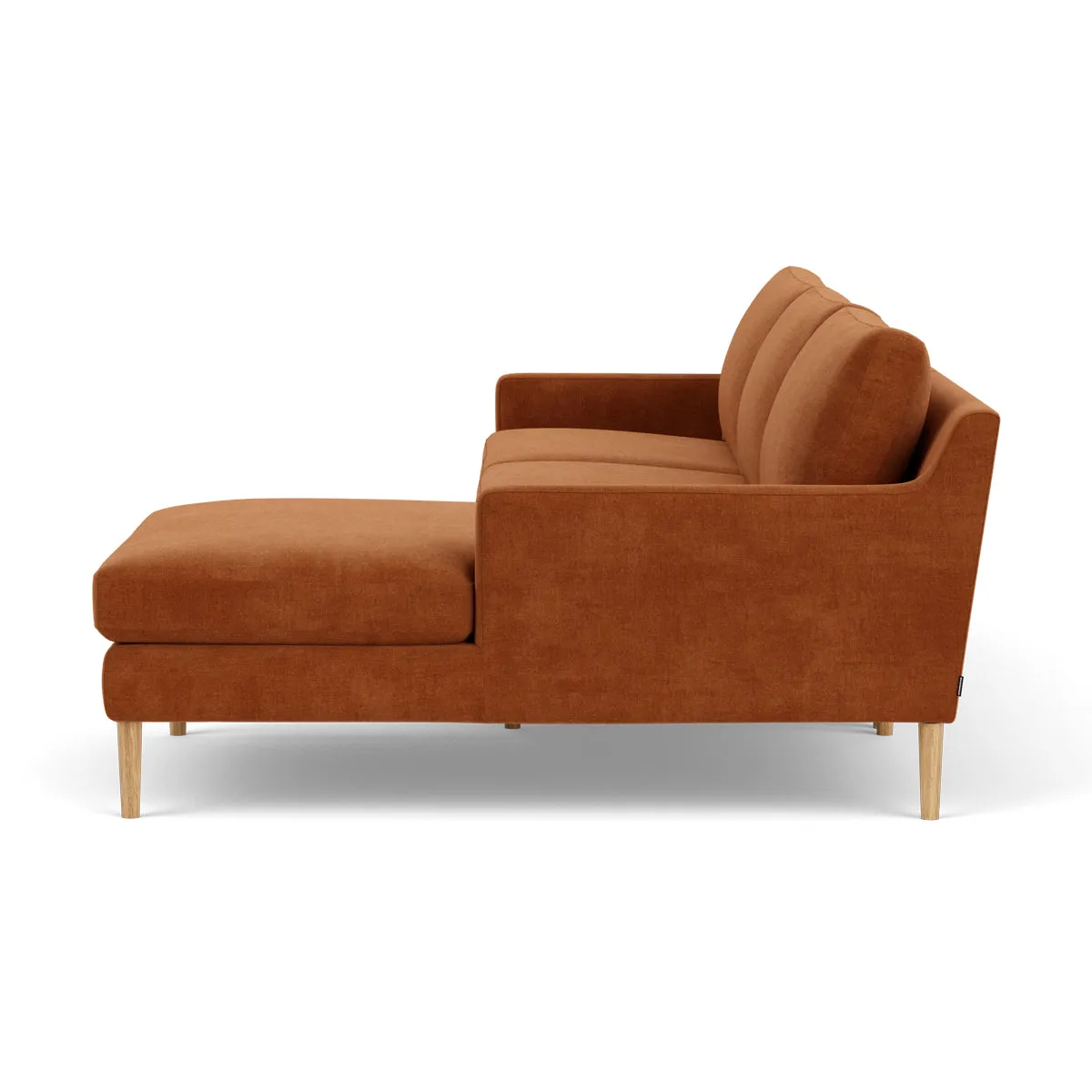 Astha Fabric Right Chaise Sofa