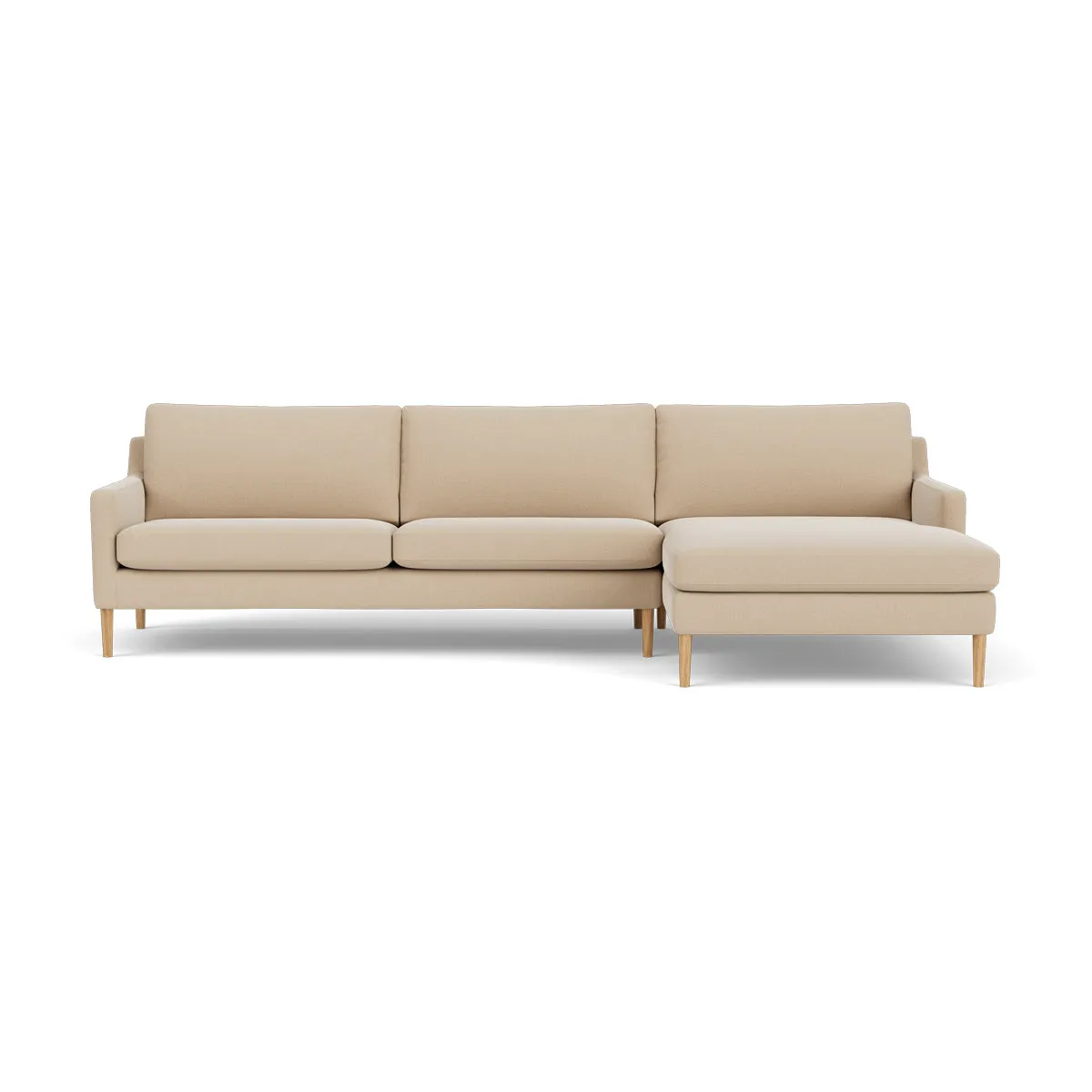 Astha Fabric Right Chaise Sofa