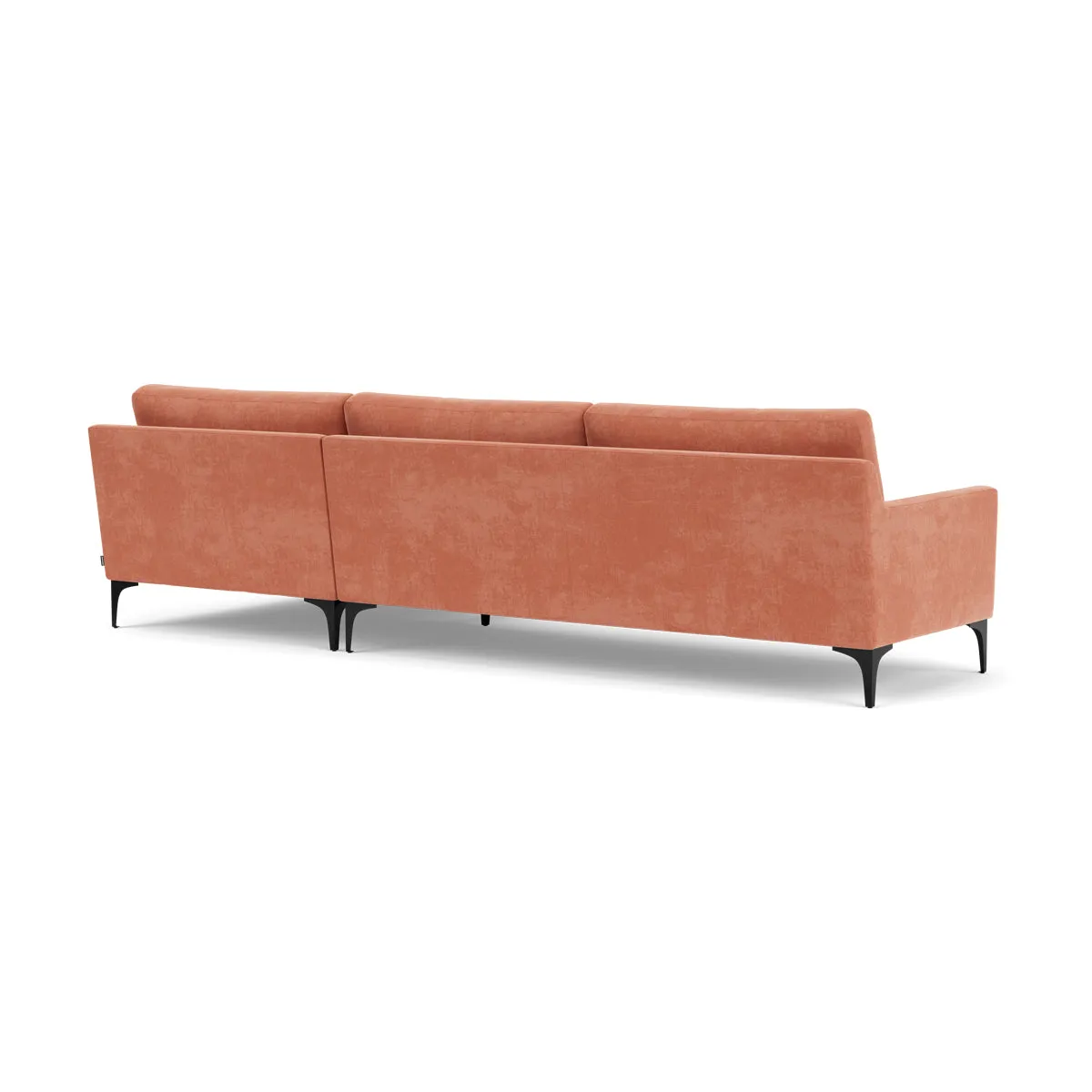 Astha Fabric Right Chaise Sofa