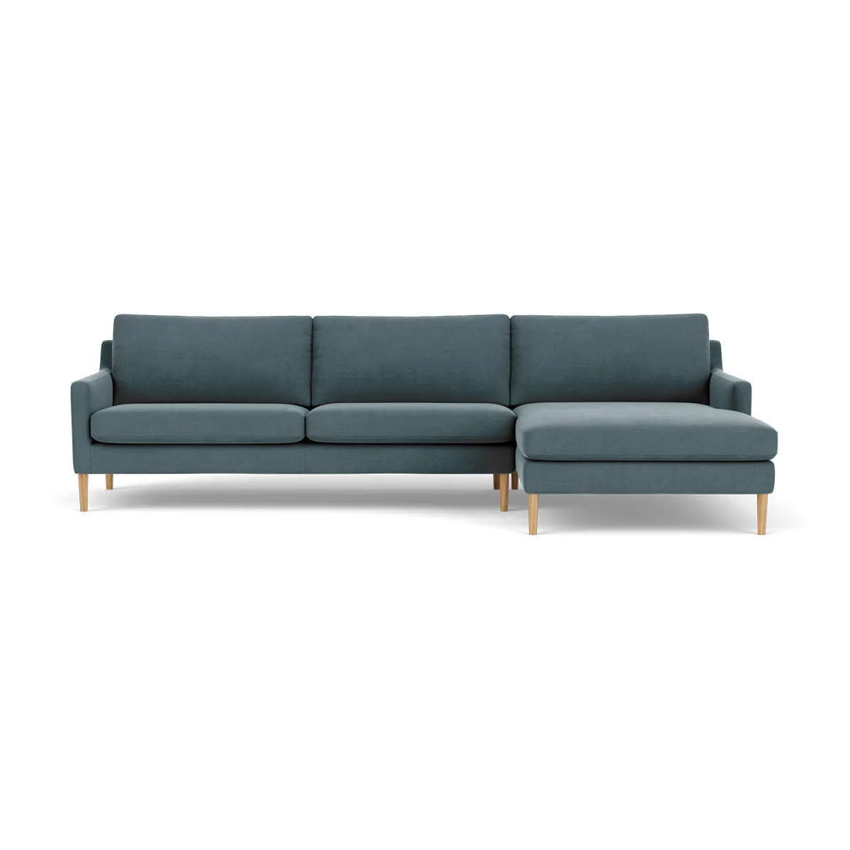 Astha Fabric Right Chaise Sofa