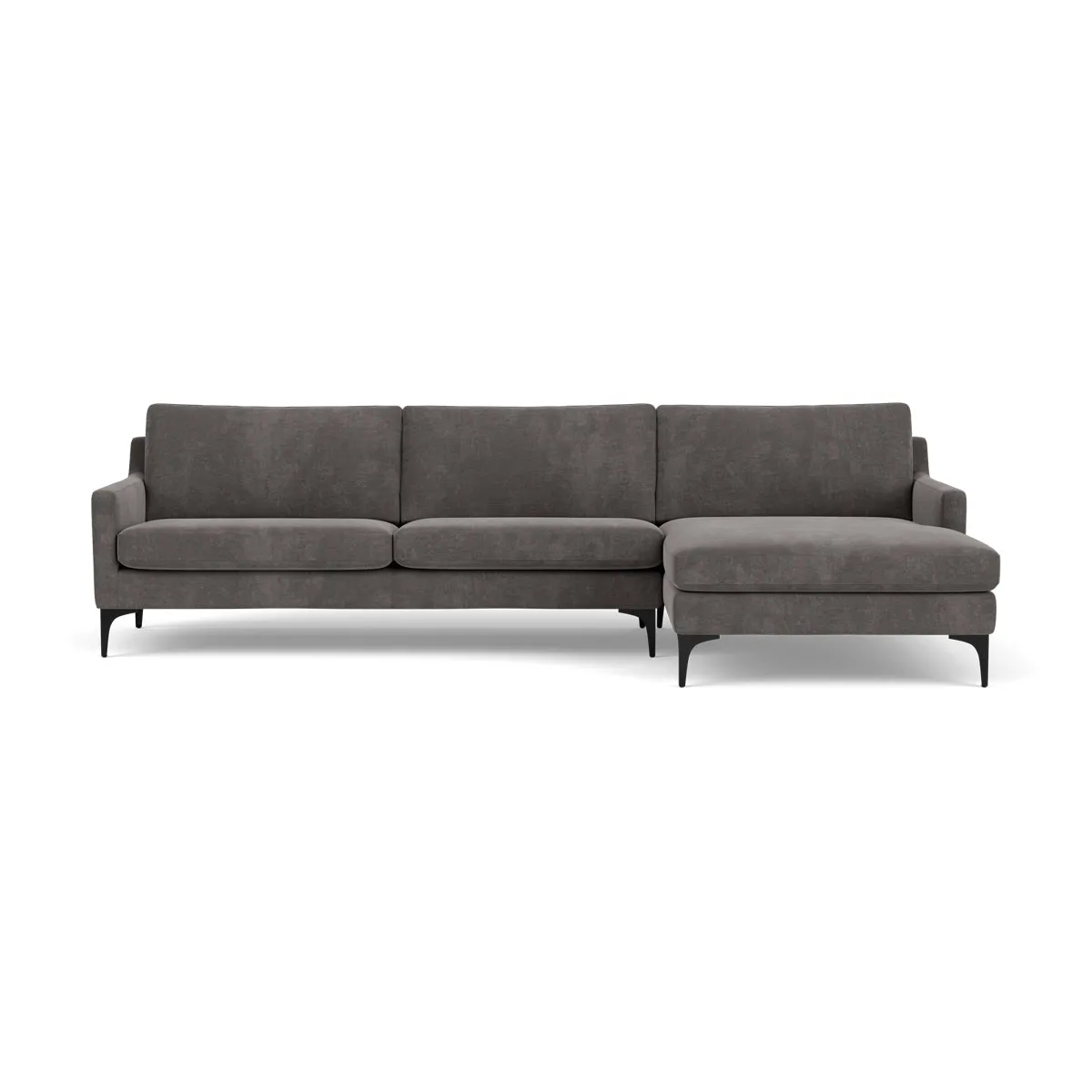 Astha Fabric Right Chaise Sofa