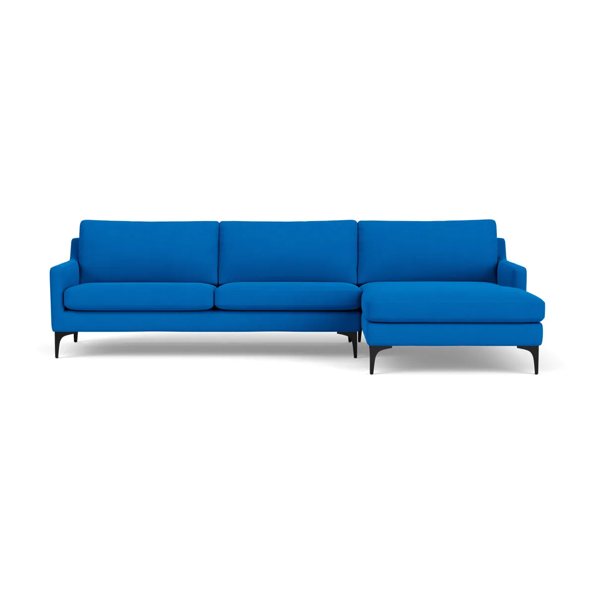 Astha Fabric Right Chaise Sofa