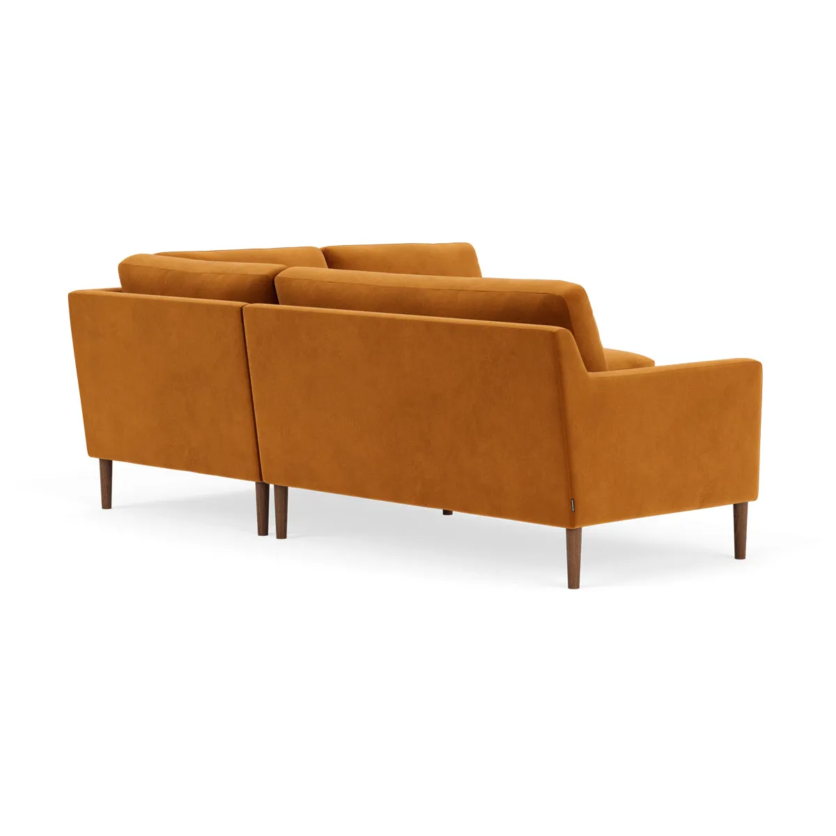 Astha Velvet Right Corner Sofa