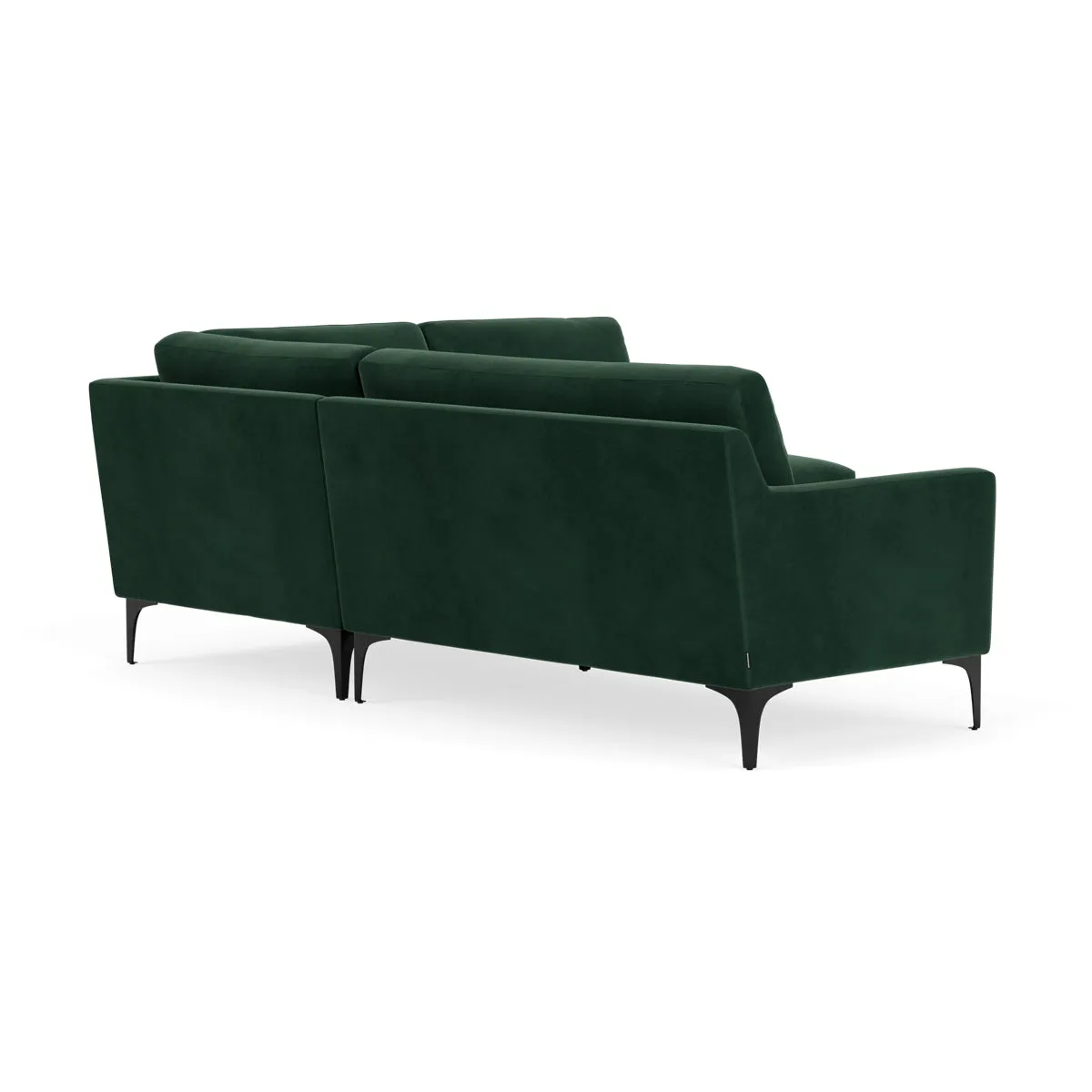 Astha Velvet Right Corner Sofa