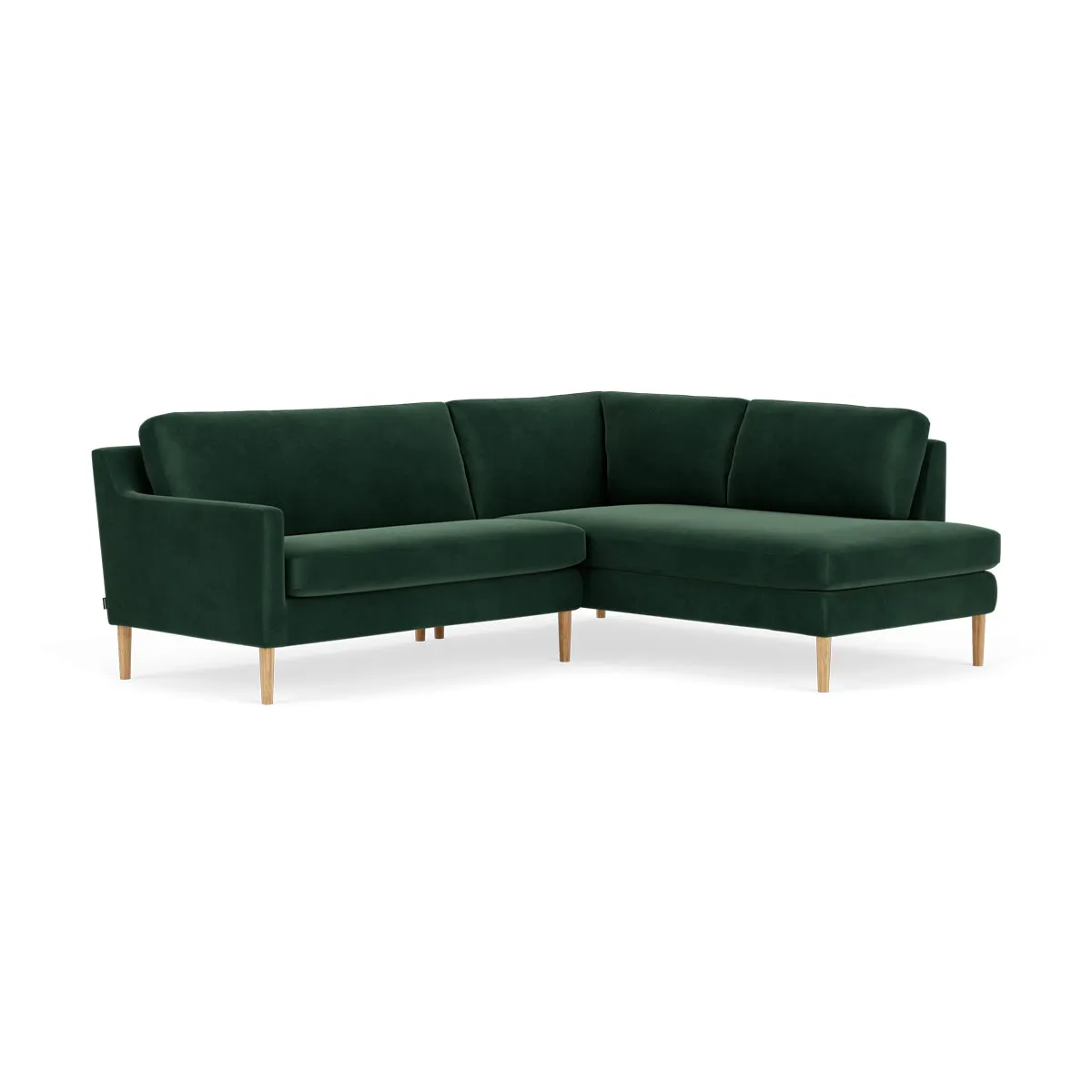 Astha Velvet Right Corner Sofa