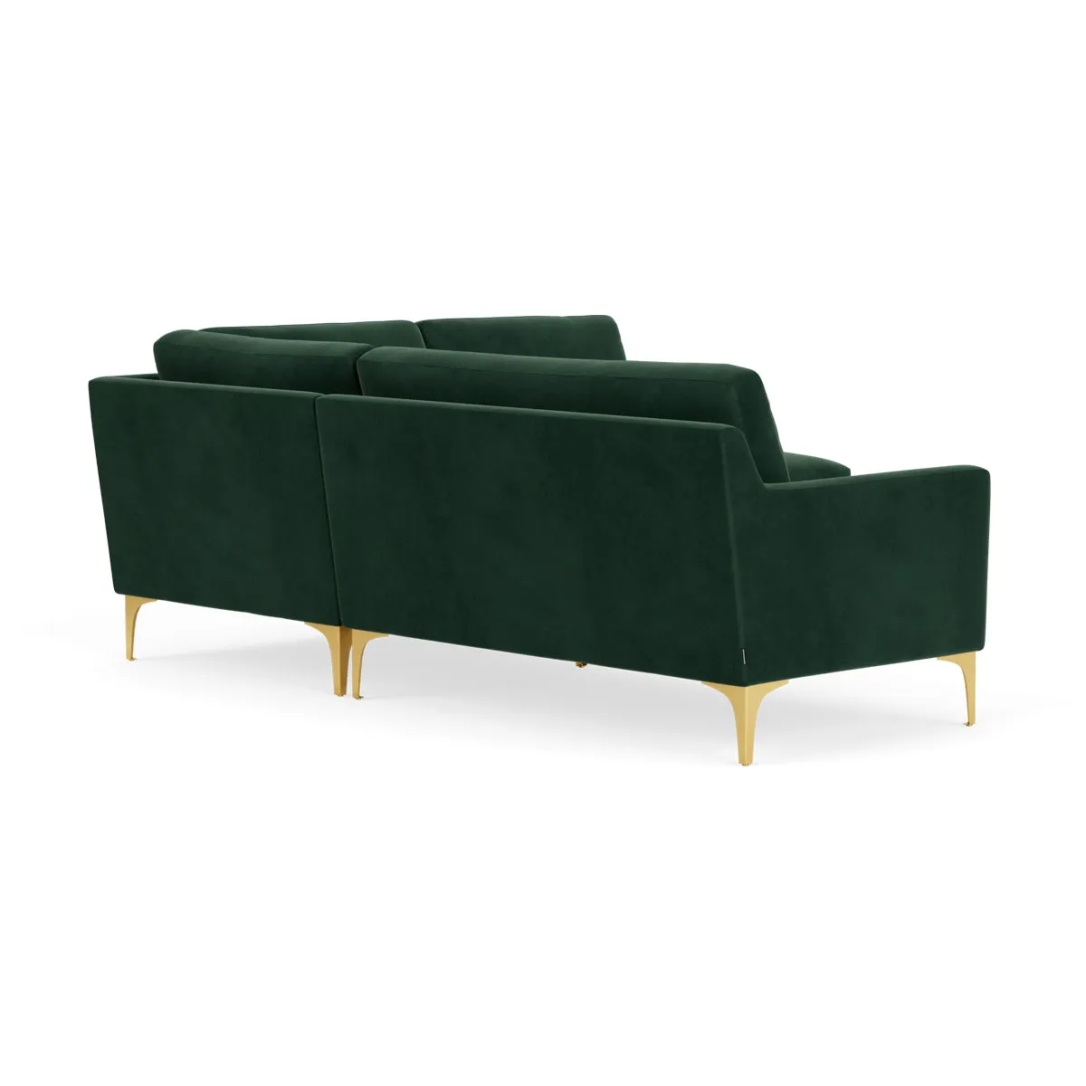 Astha Velvet Right Corner Sofa