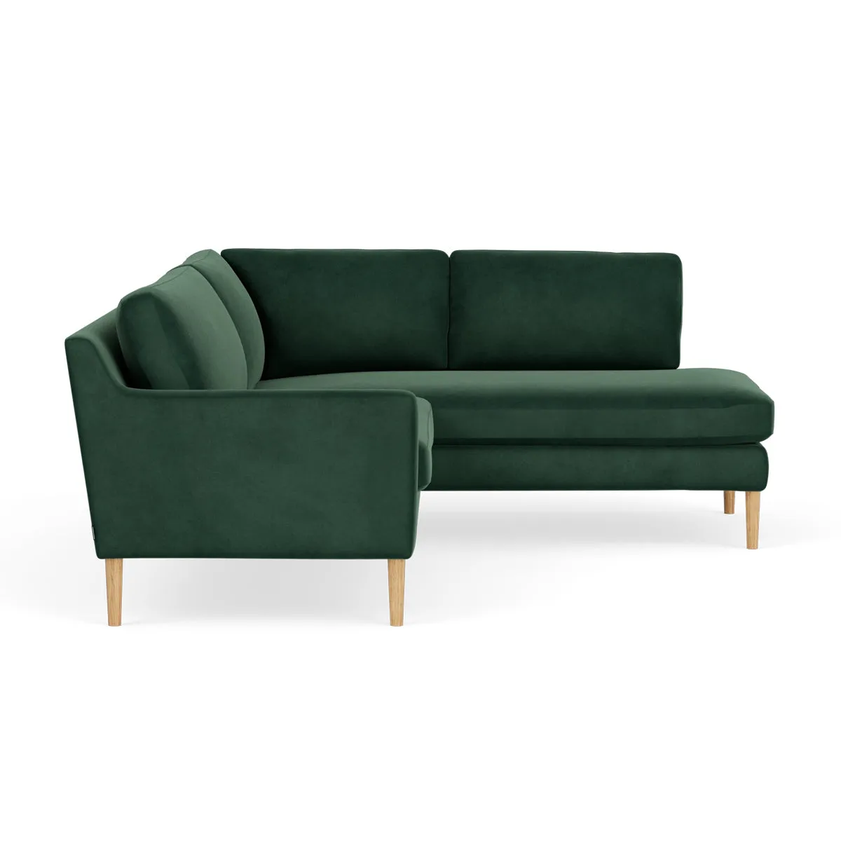 Astha Velvet Right Corner Sofa