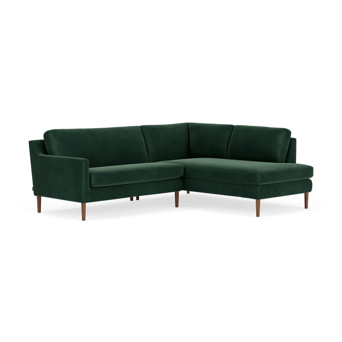 Astha Velvet Right Corner Sofa