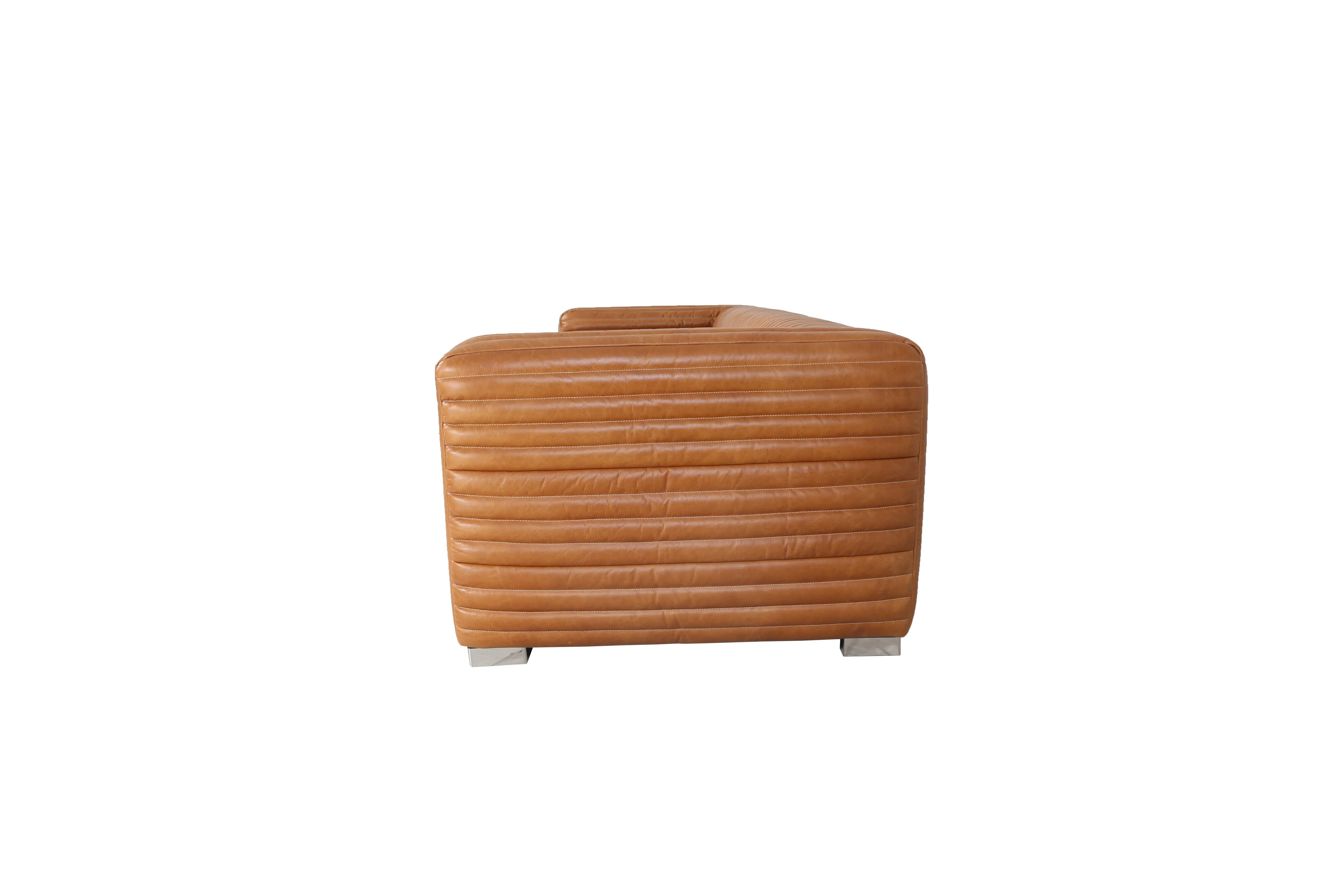 Autumn Brown Leather Sofa