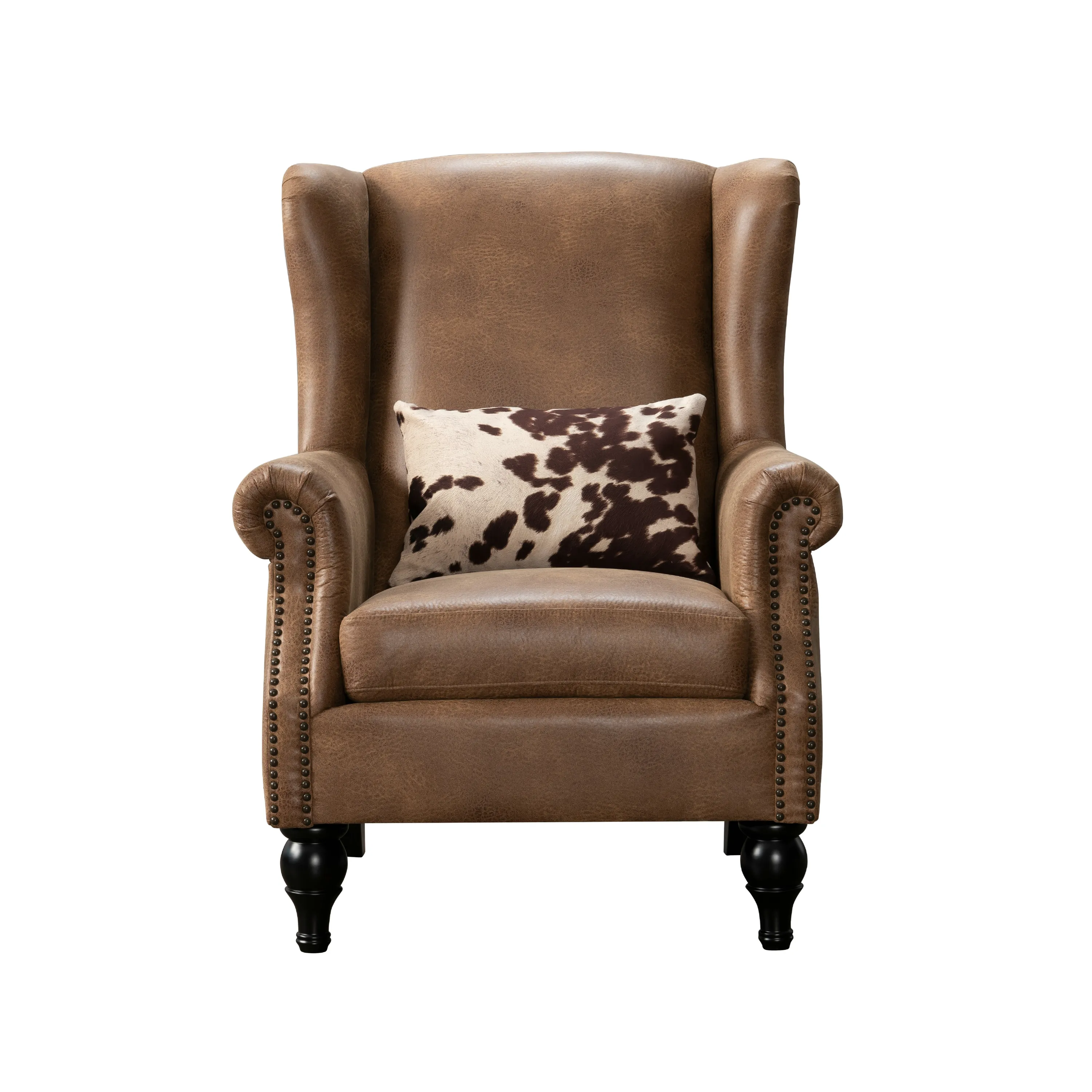 Benjamn Brown Accent Chair   Ottoman