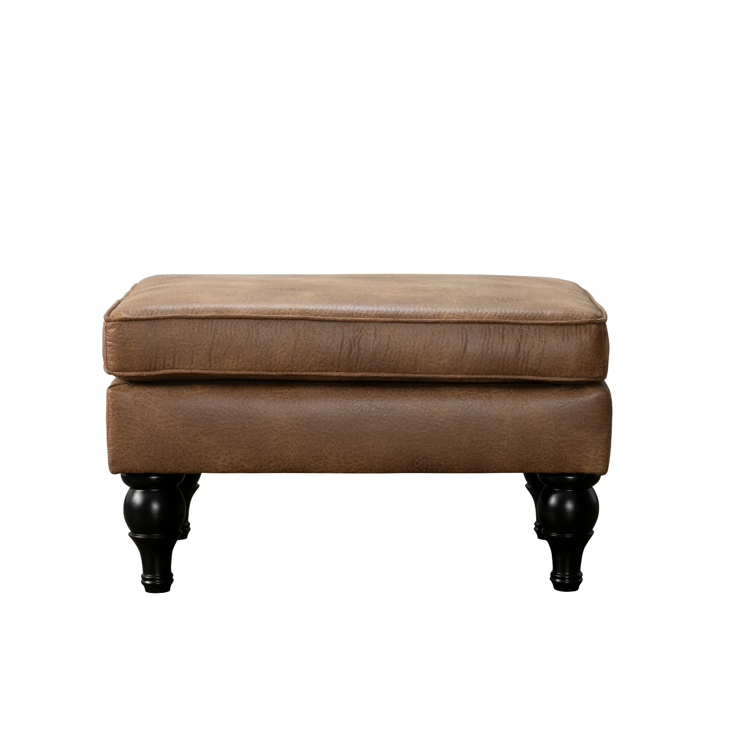 Benjamn Brown Accent Chair   Ottoman