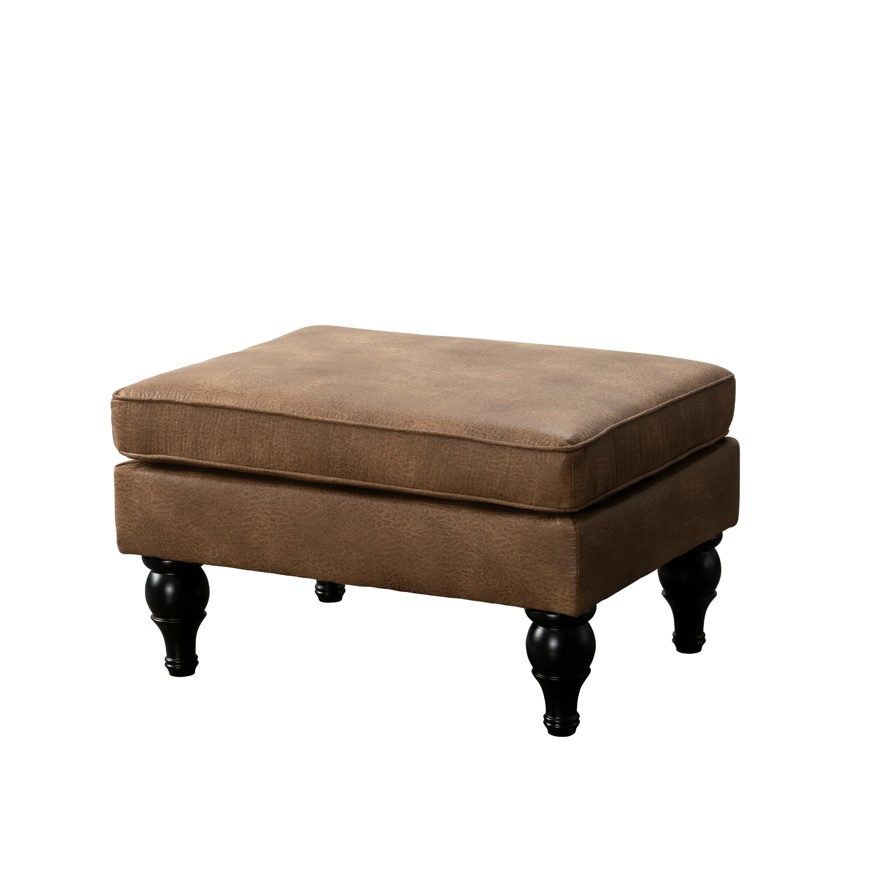 Benjamn Brown Accent Chair   Ottoman