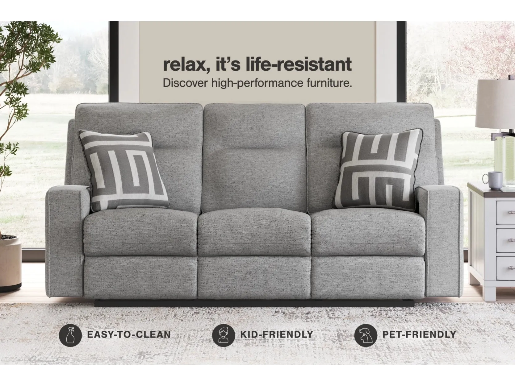 Biscoe Power Reclining Loveseat