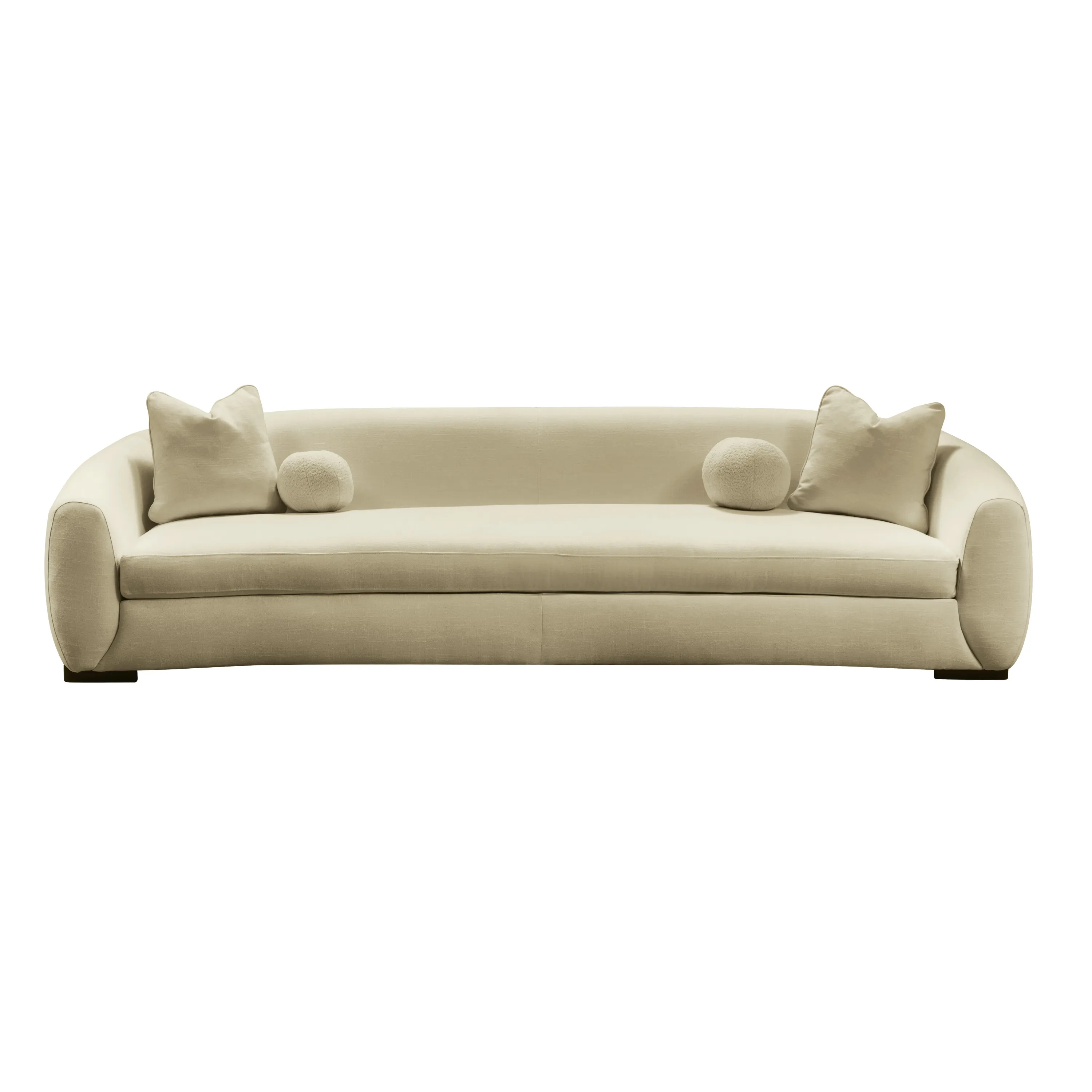 Boucle Linen grey 4 seater