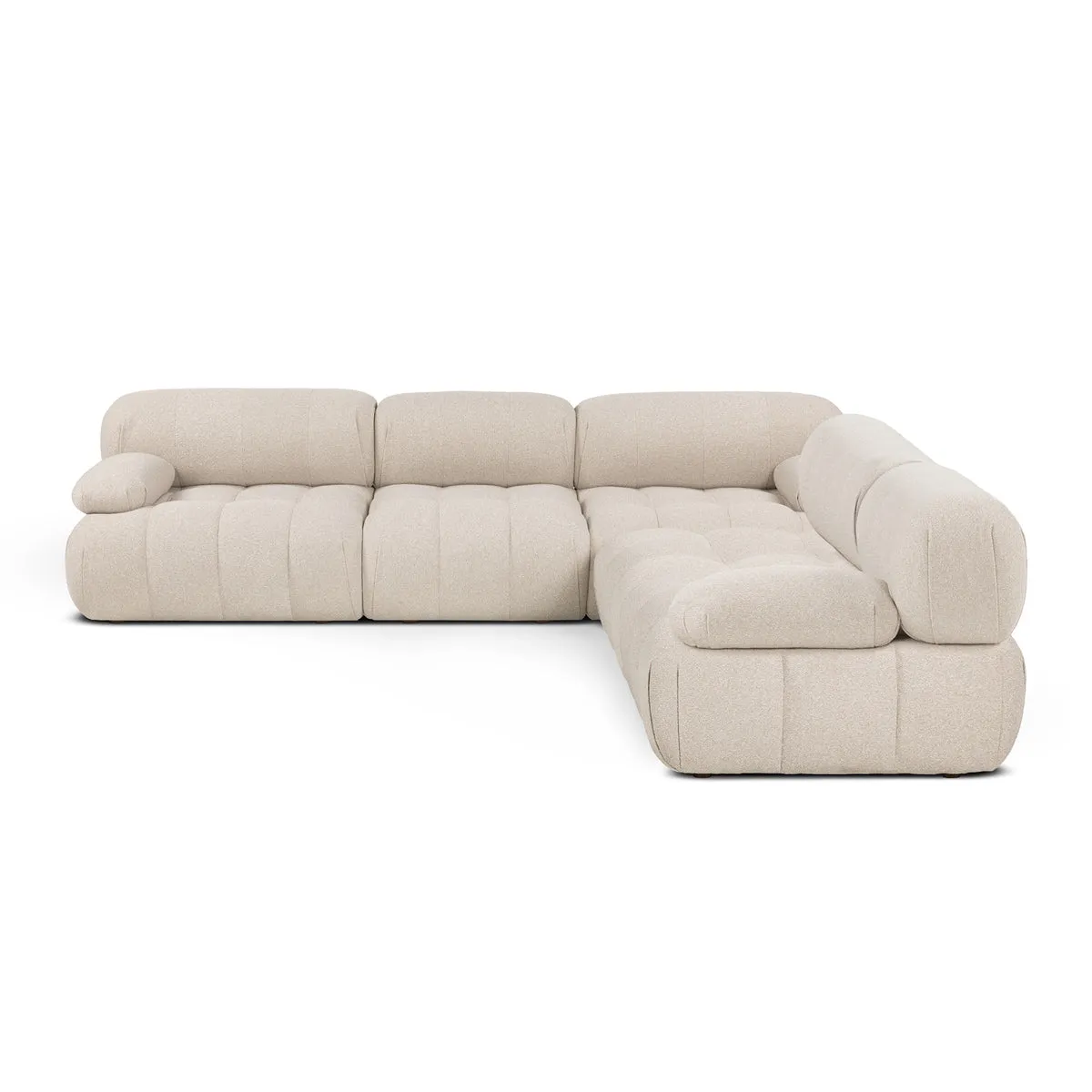 Bowie Boucle Sofa (Sand, 3 x 2)