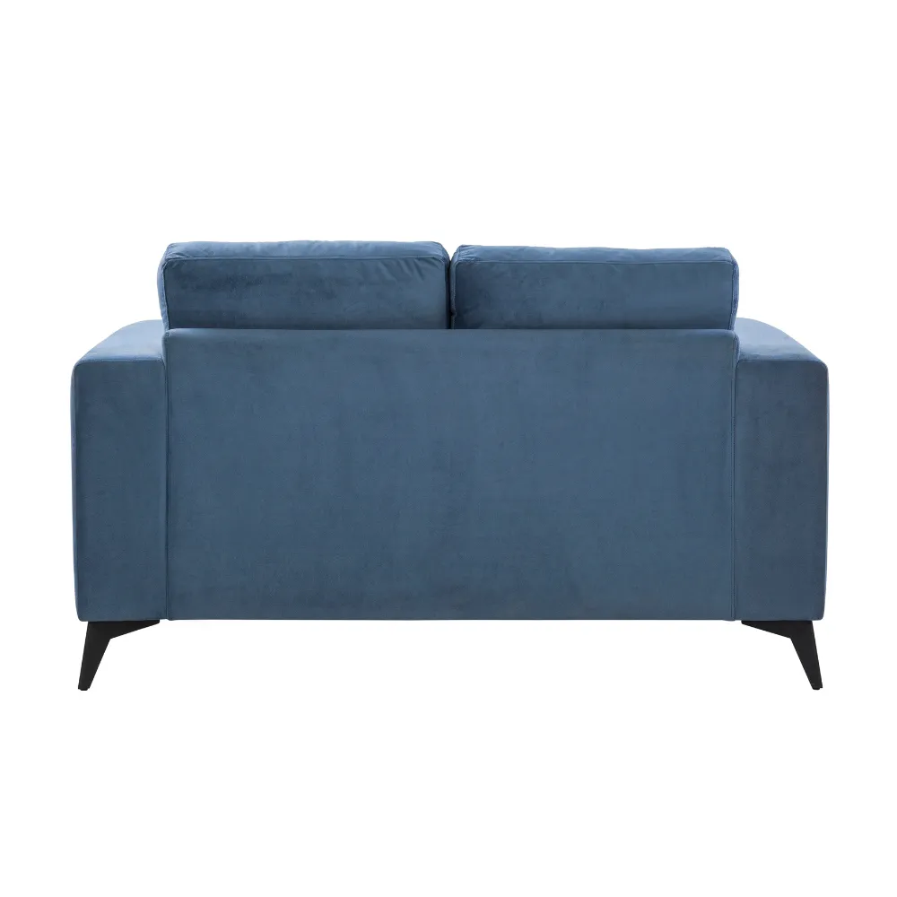 Brandon  Dark Blue Loveseat