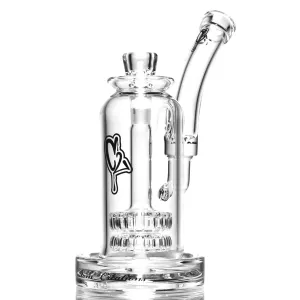 C2 Custom Creations - Double Shower Head Tray Bubbler - 65mm - Black Drip Label