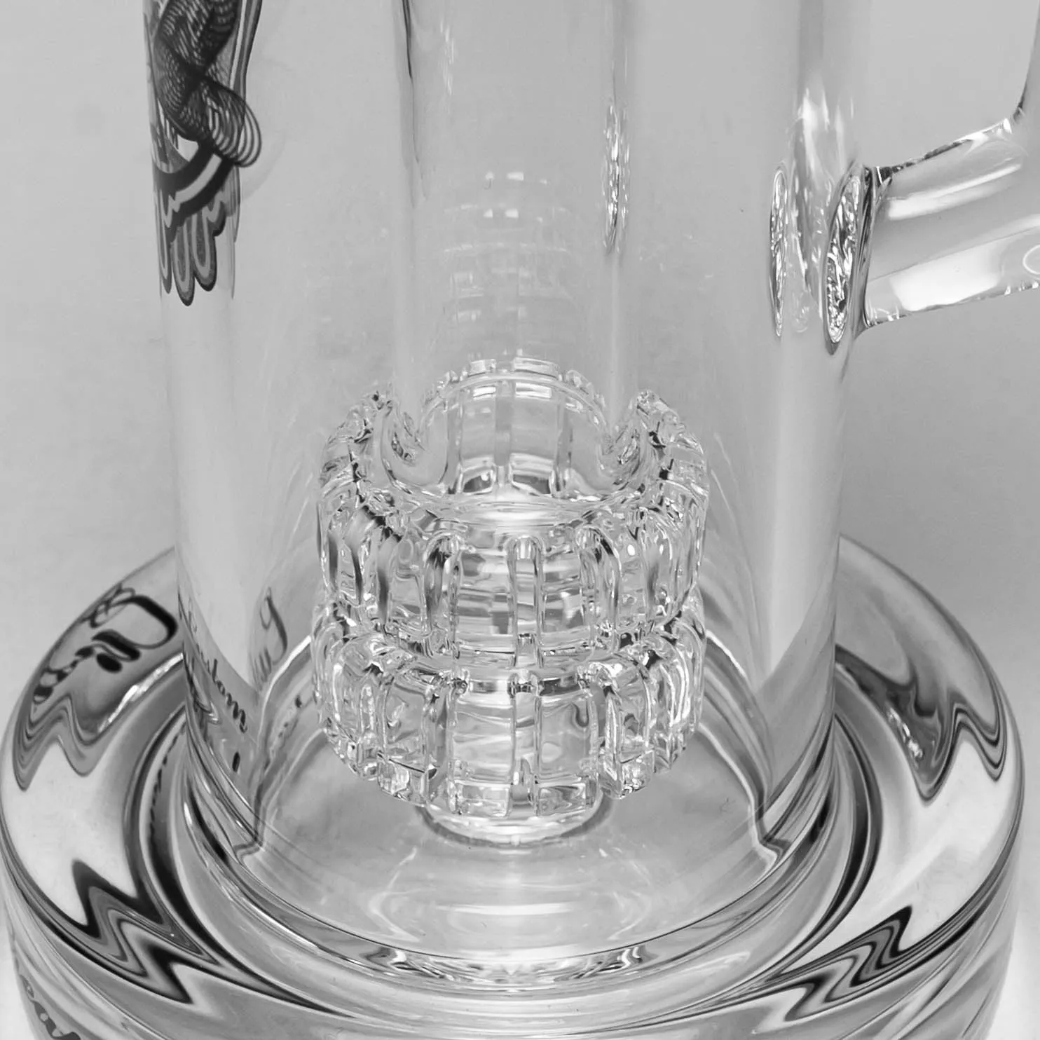 C2 Custom Creations - Mini Double Shower Tray Bubbler - 50mm - White Seed Label