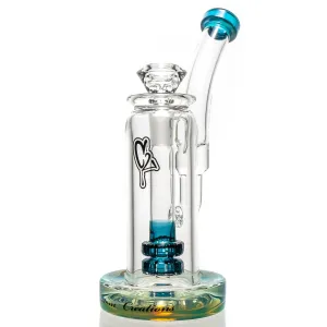 C2 Custom Creations - Mini Double Shower Tray Bubbler - 50mm - Zen/Peacock