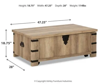 Calaboro Lift-Top Coffee Table