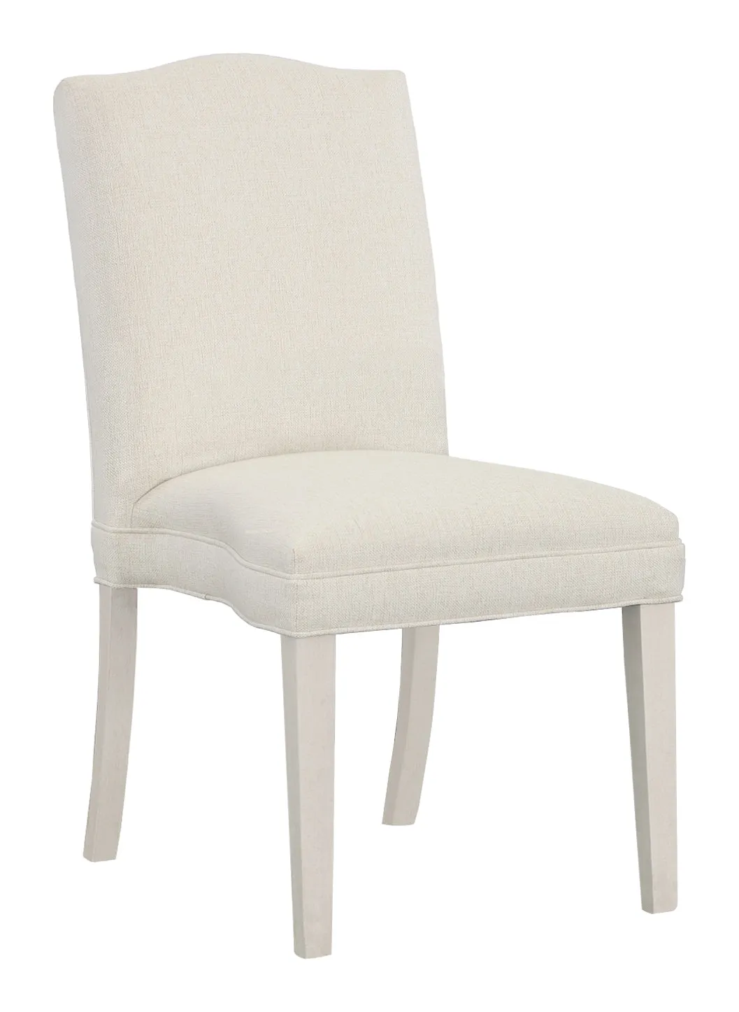 Camel Short Back Armless Stack Chair