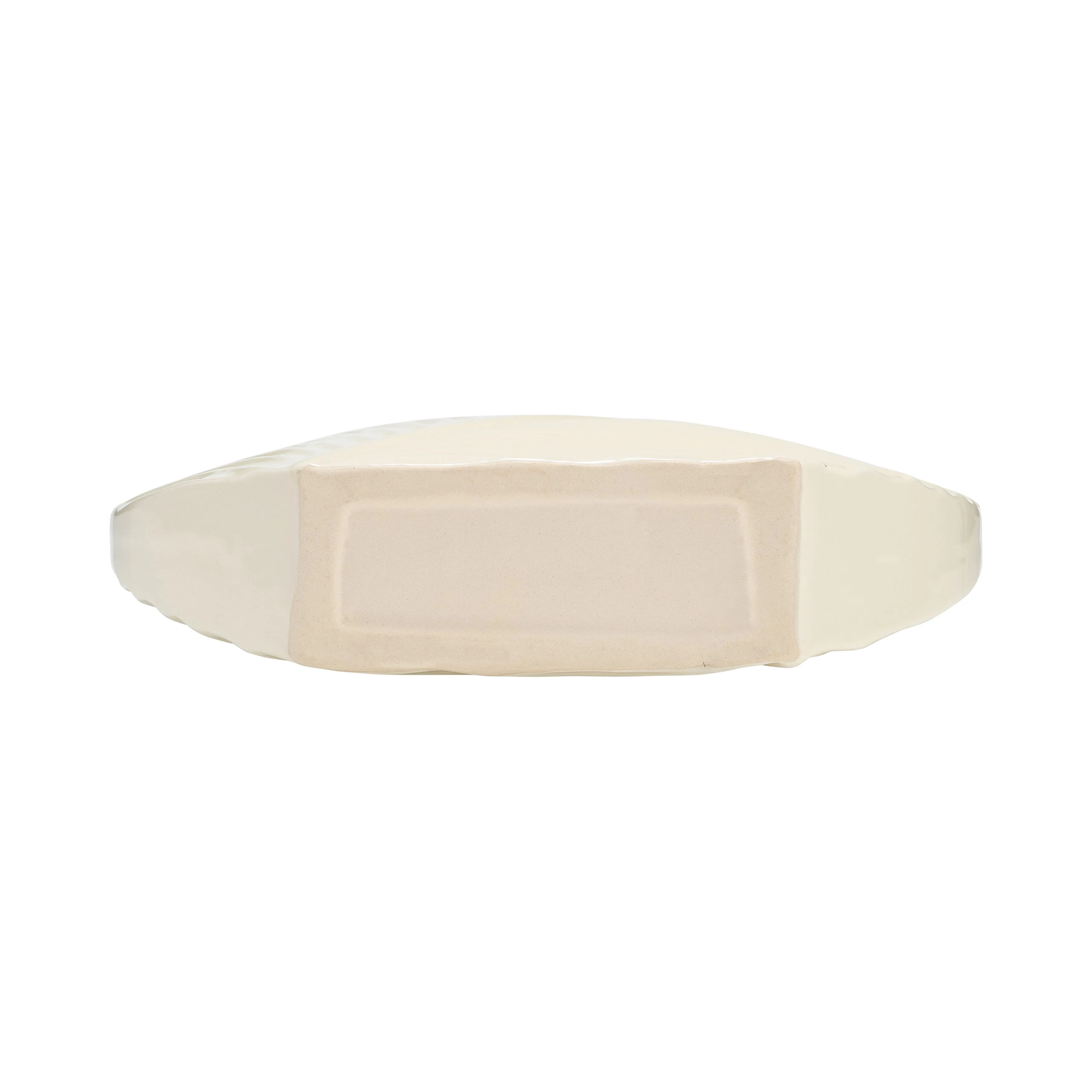 CER, 11" ROUND BOTANICAL VASE, COTTON