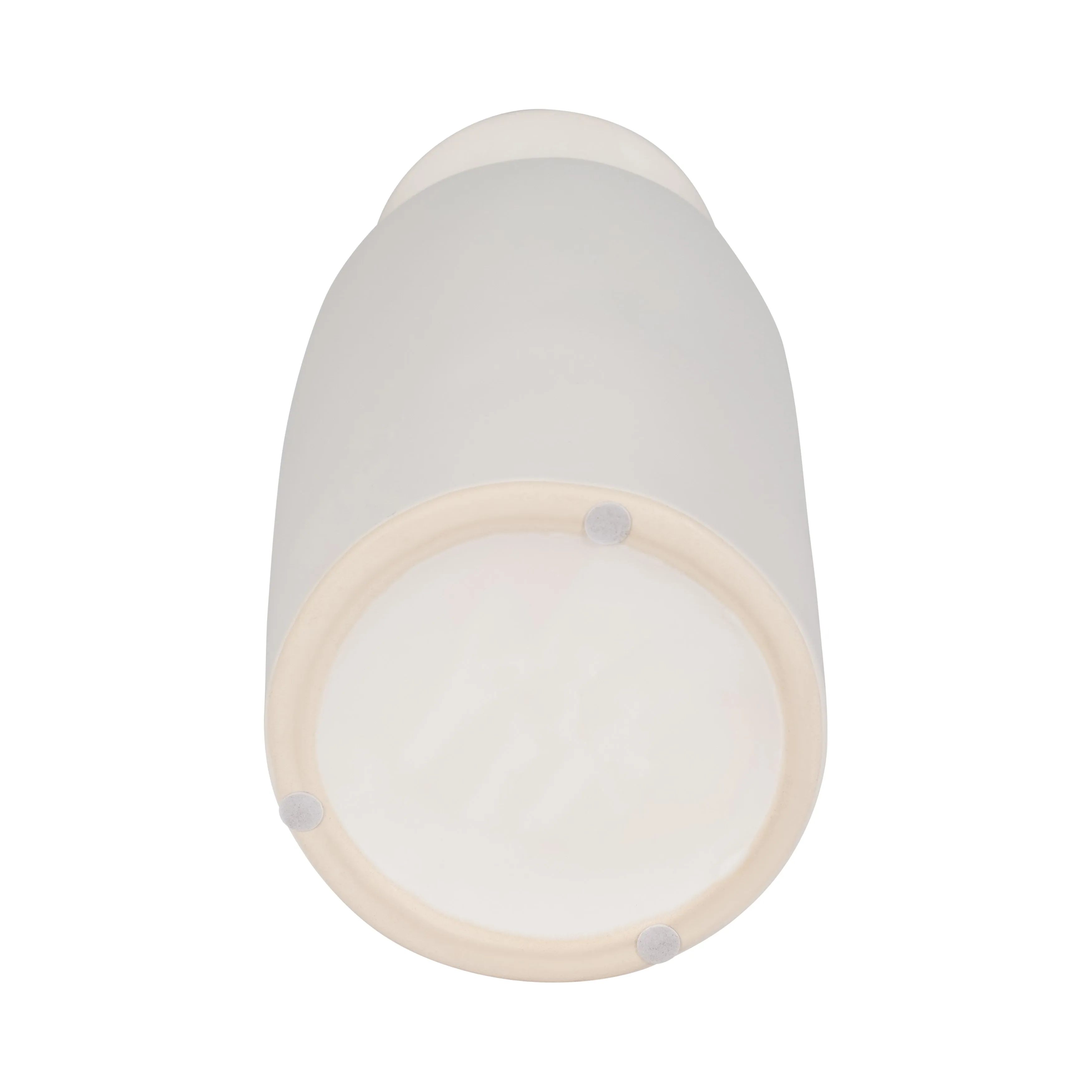 CER, 13"H TALL SLIM VASE, WHITE