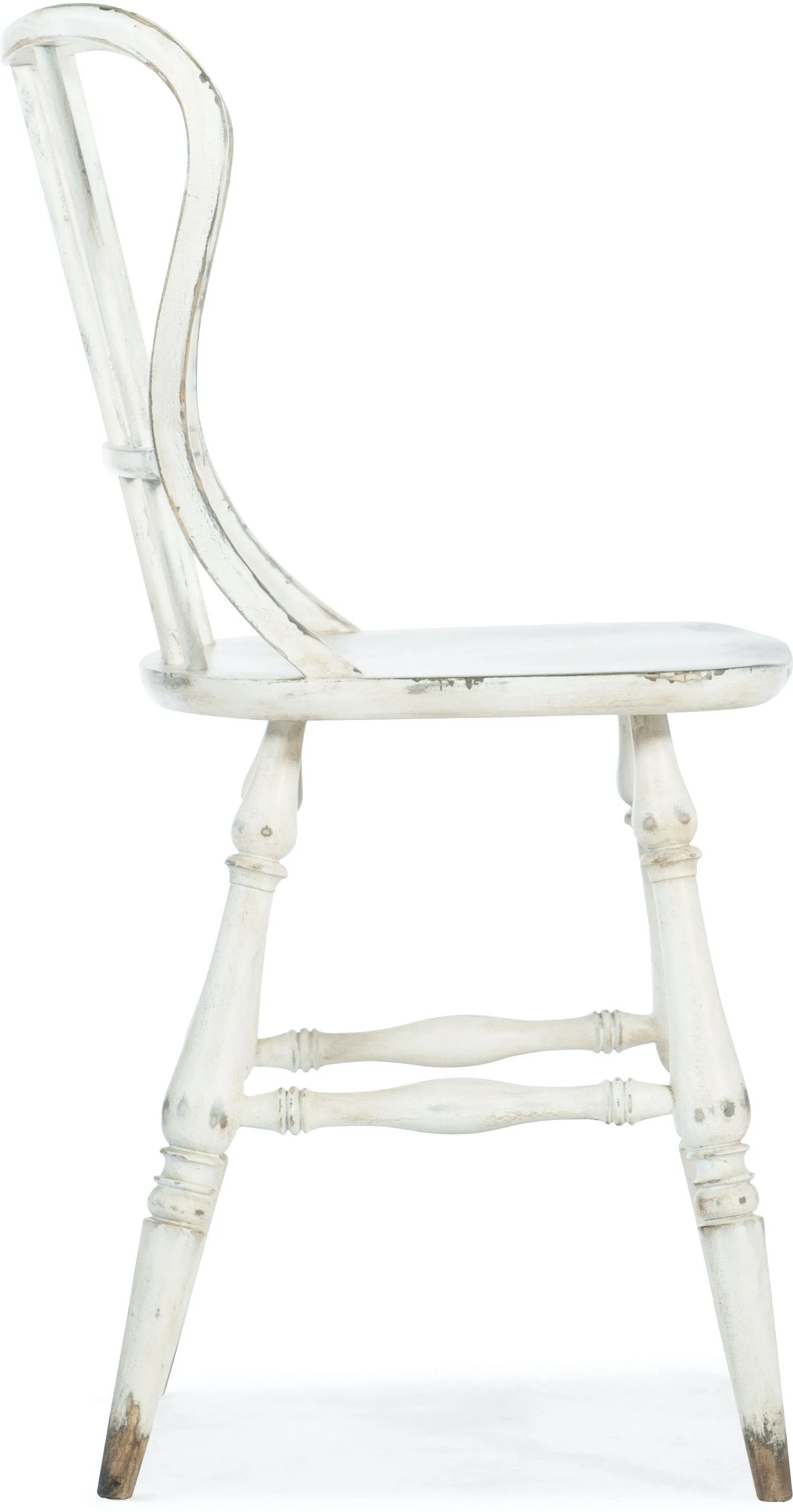 Ciao Bella Spindle Back Counter Stool-White