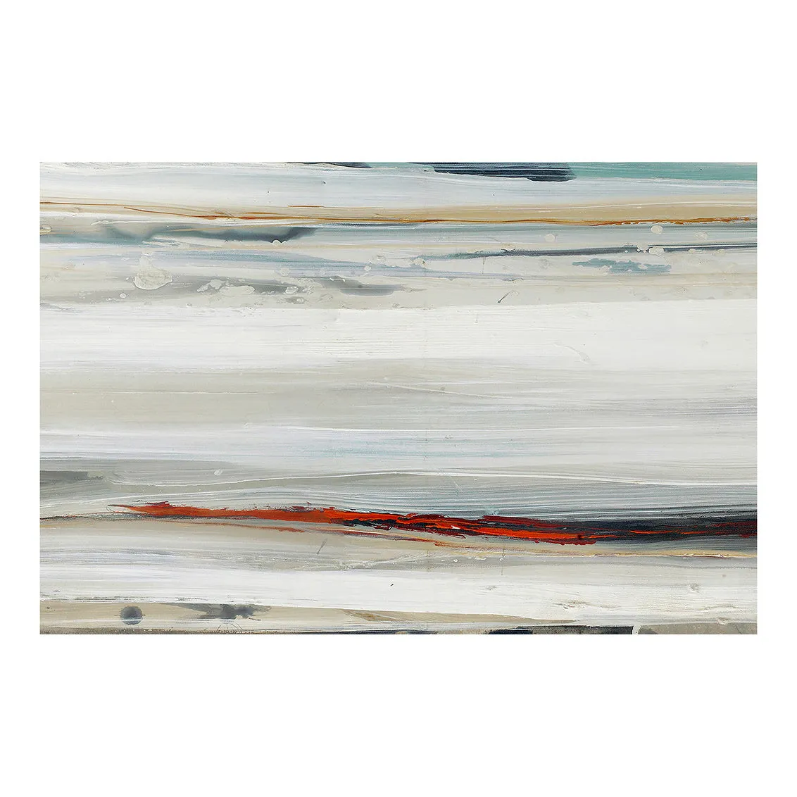 Color Swathe Wall Dcor W/Frame Large
