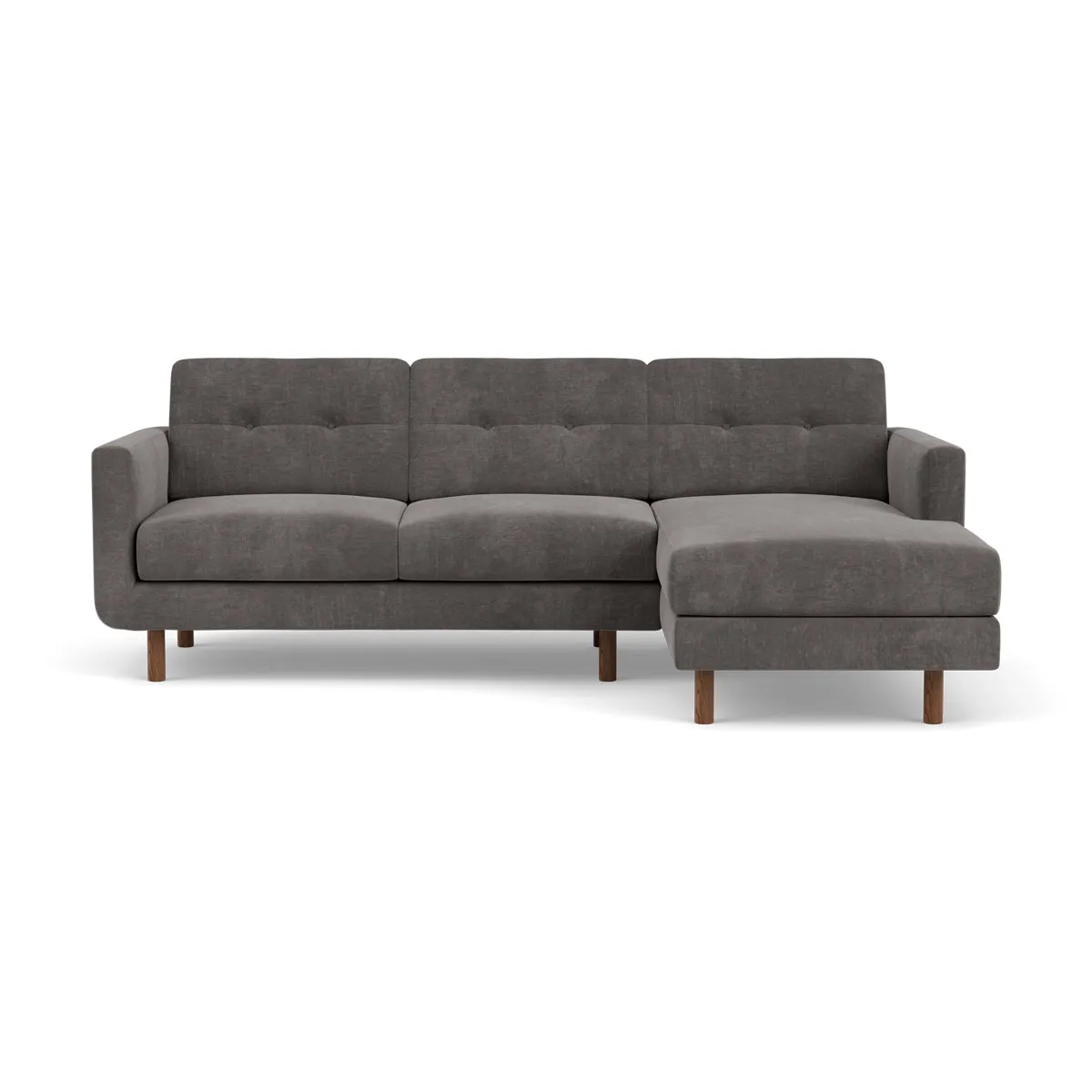 Conrad Fabric Right Chaise Sofa