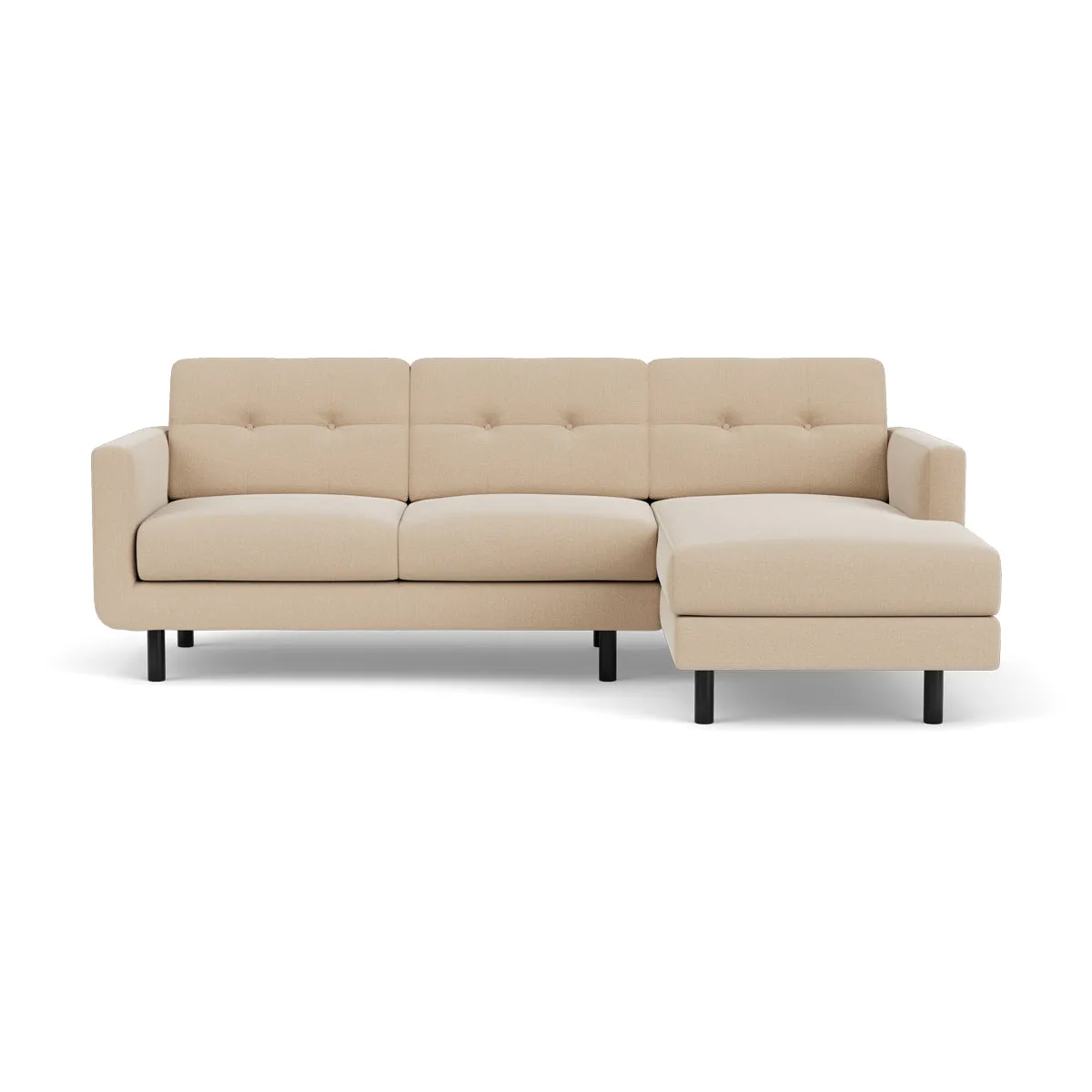 Conrad Fabric Right Chaise Sofa