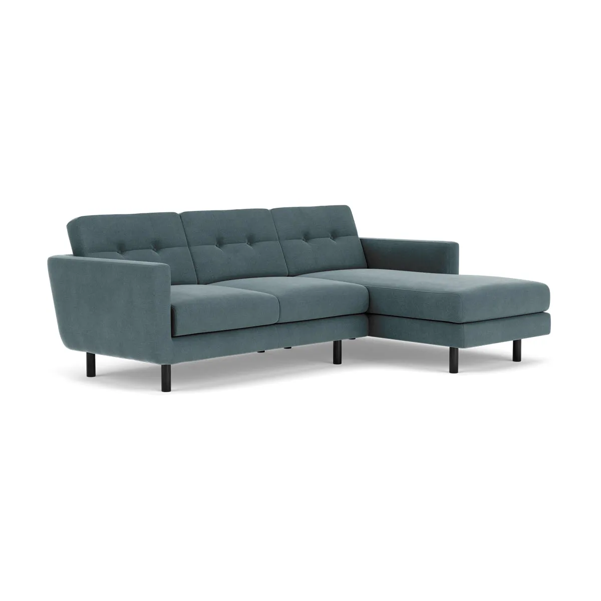 Conrad Fabric Right Chaise Sofa