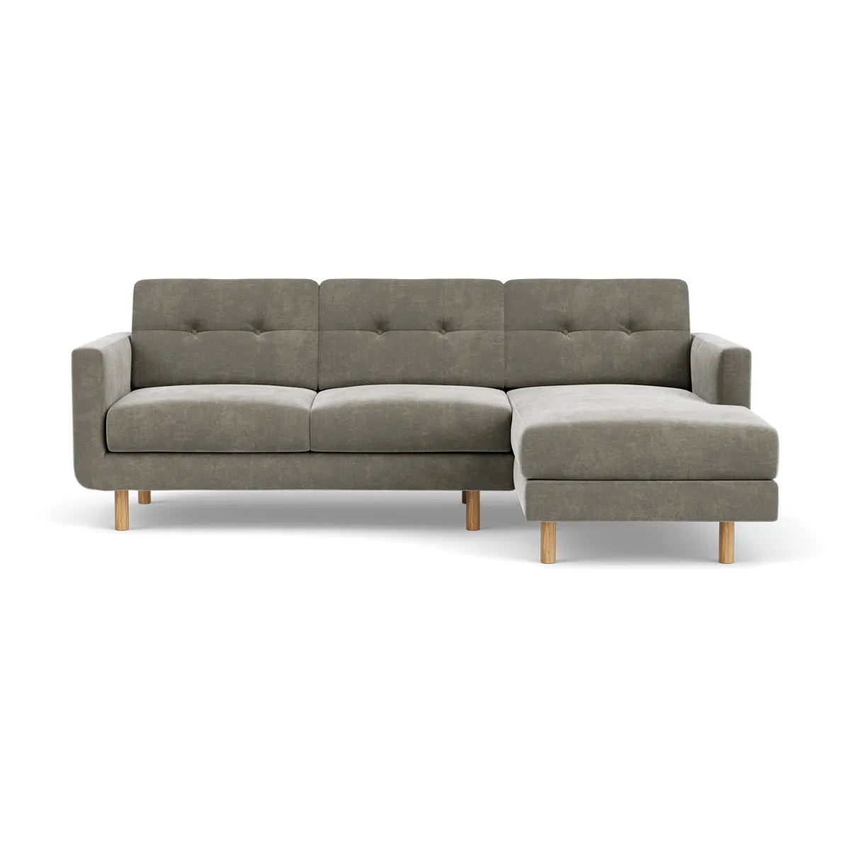 Conrad Fabric Right Chaise Sofa