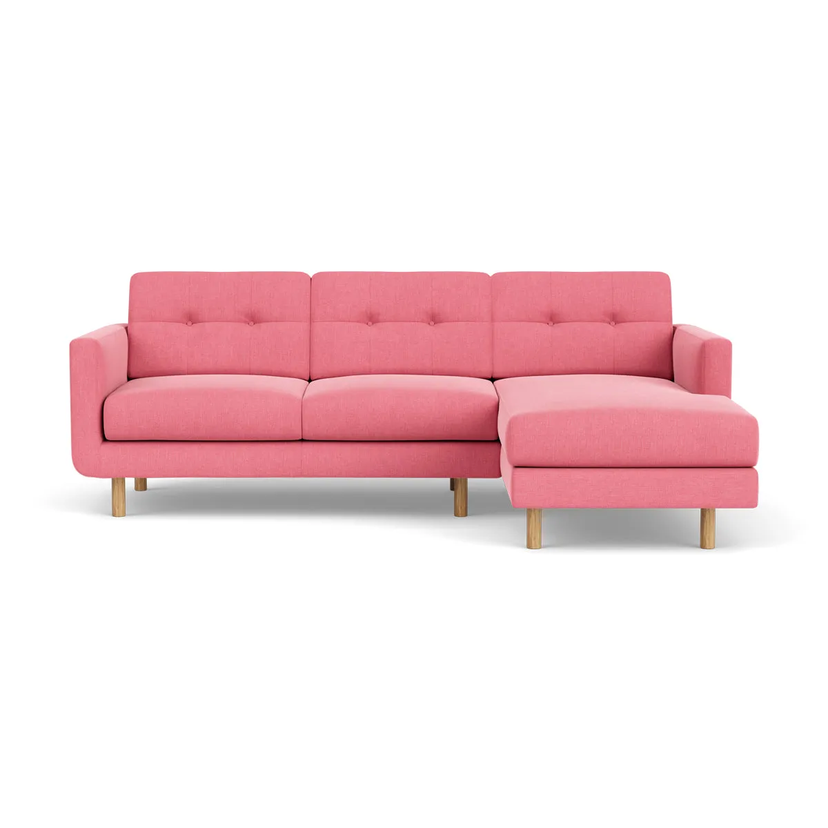 Conrad Fabric Right Chaise Sofa