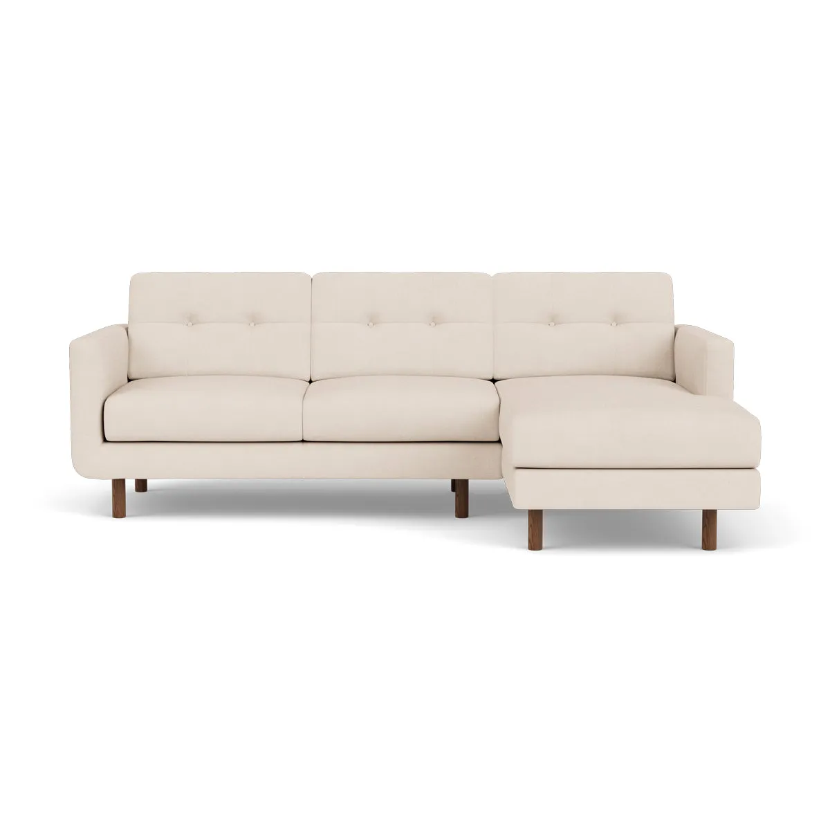 Conrad Fabric Right Chaise Sofa