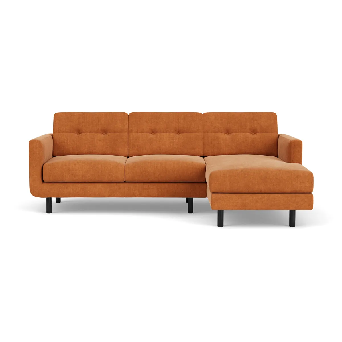 Conrad Fabric Right Chaise Sofa